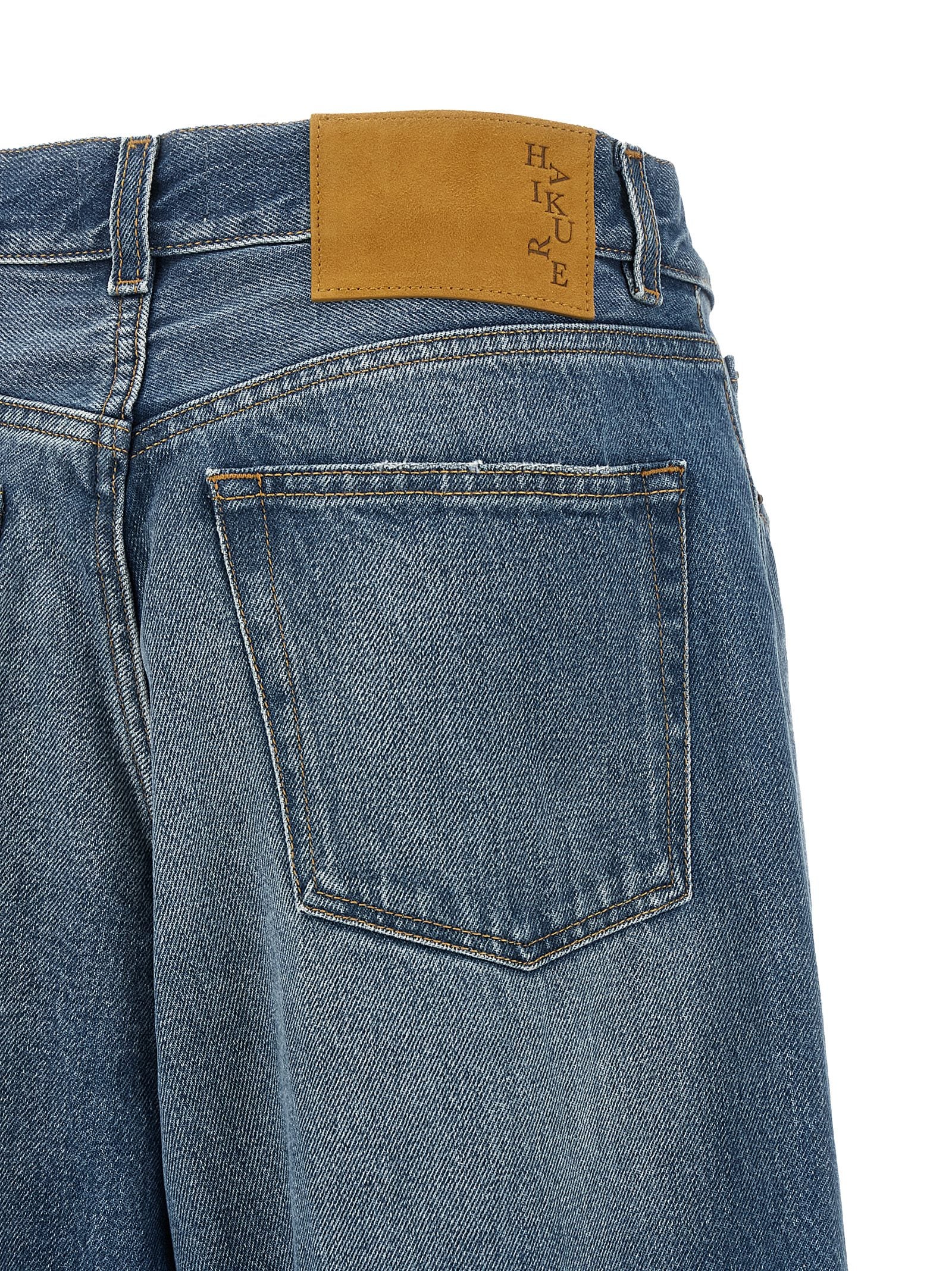Haikure Blue Cotton Jeans Denim