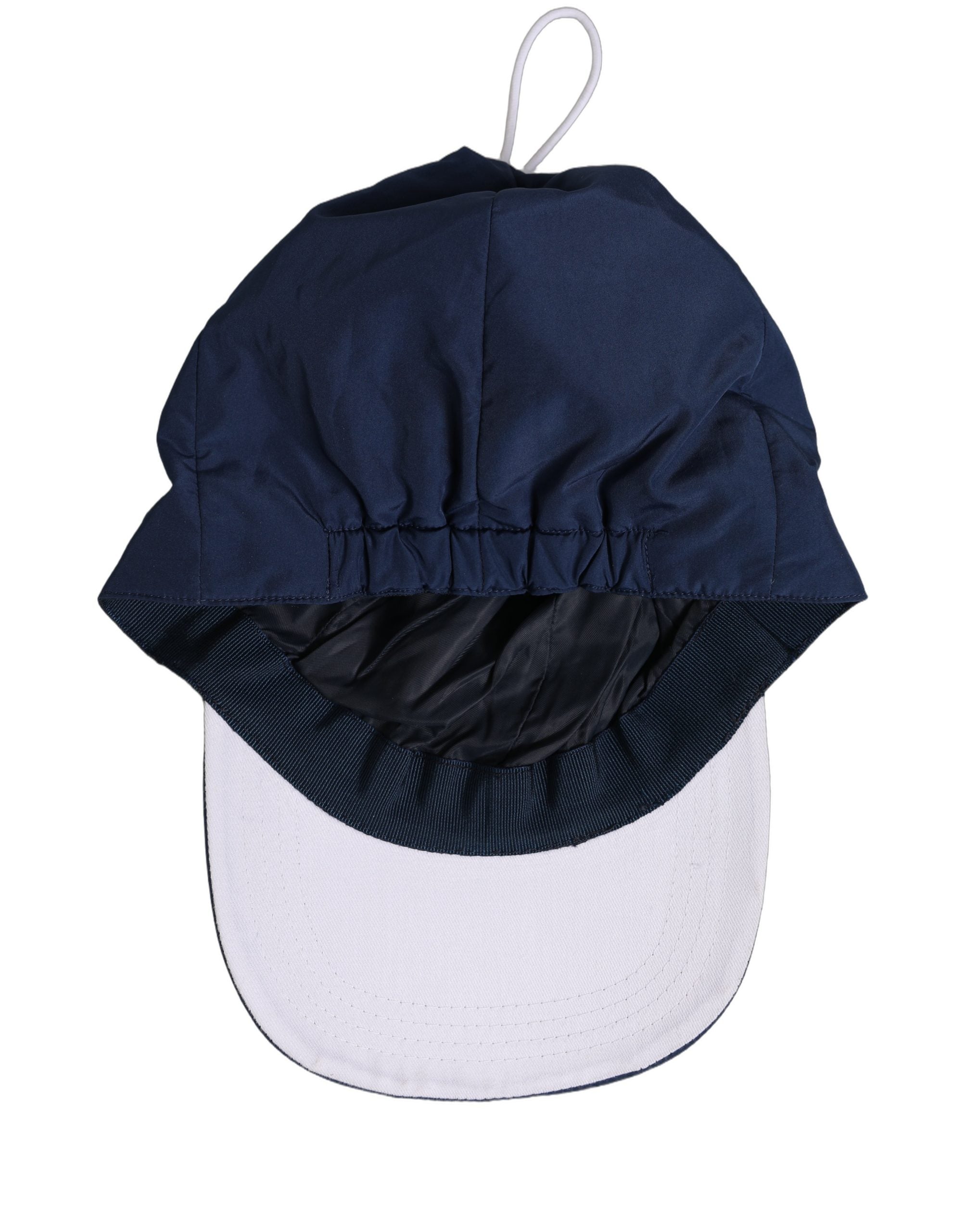 Dolce & Gabbana Men Navy Blue Polyester Baseball Capello Hat
