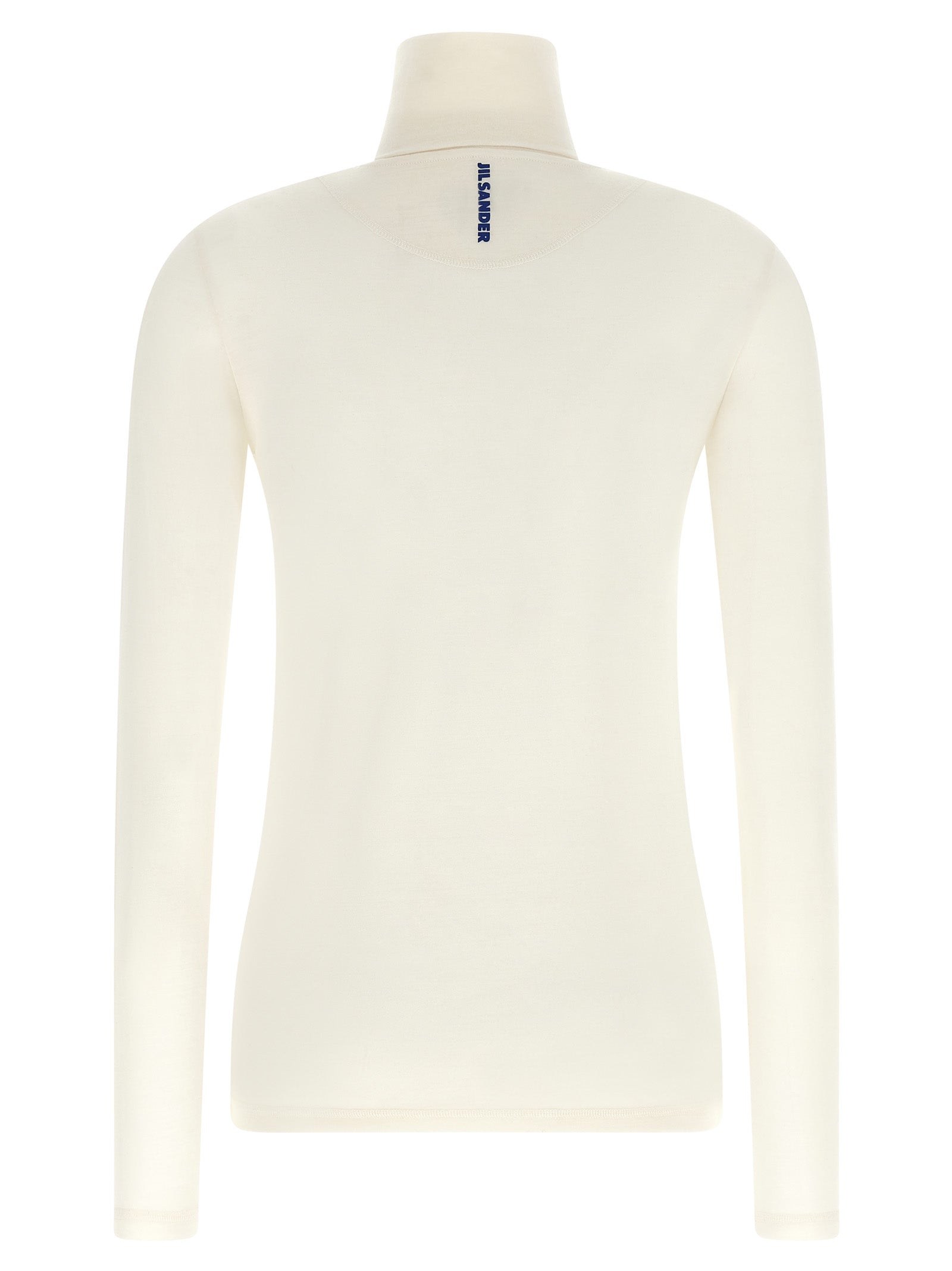 Jil Sander White Polyester Cardigan
