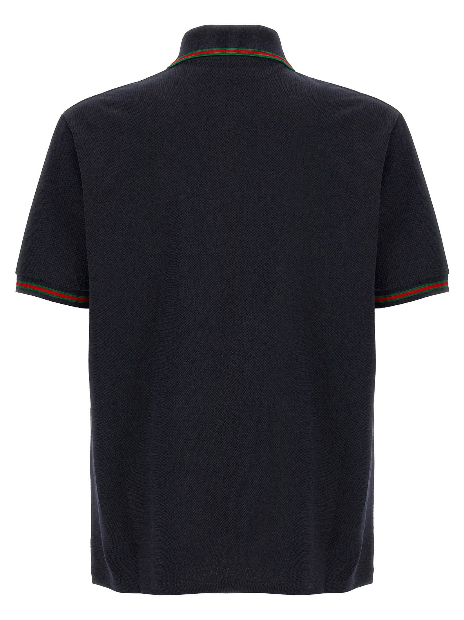 Gucci Blue Cotton Polo Shirt