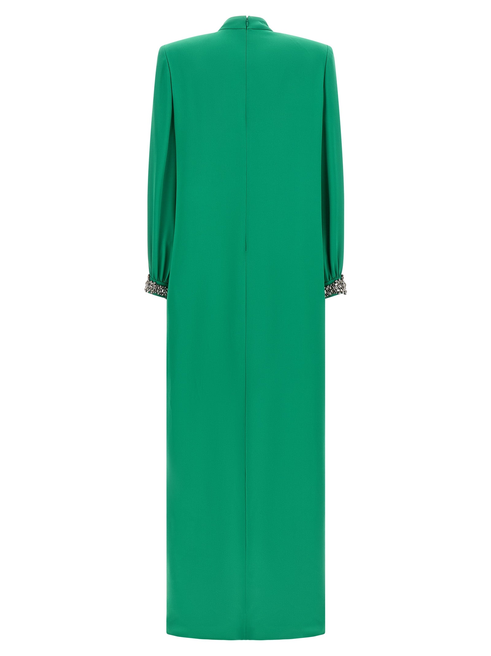 Valentino Garavani Bicolor Silk Long Dress