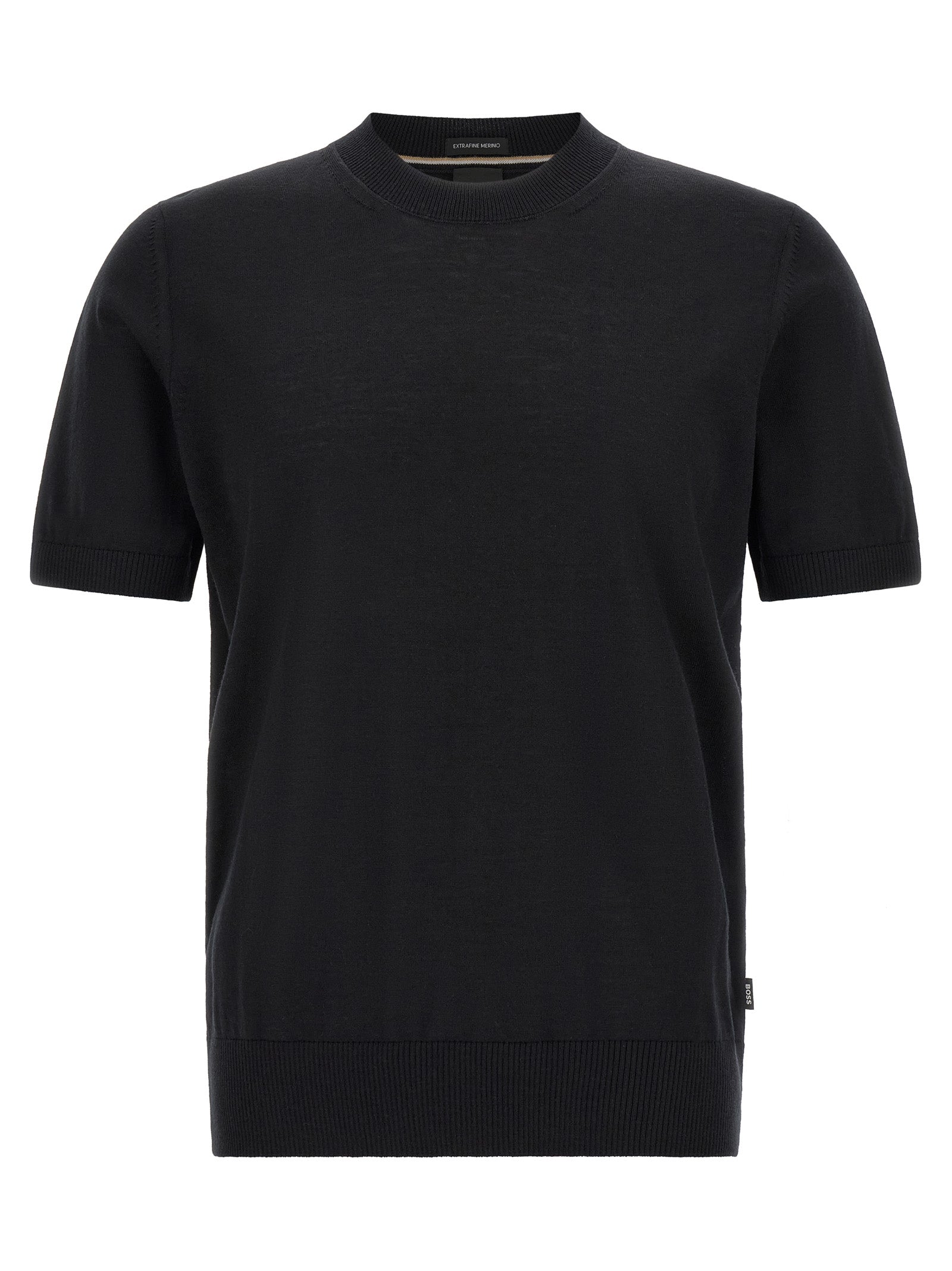 Hugo Boss Black Virgin Wool T-Shirt