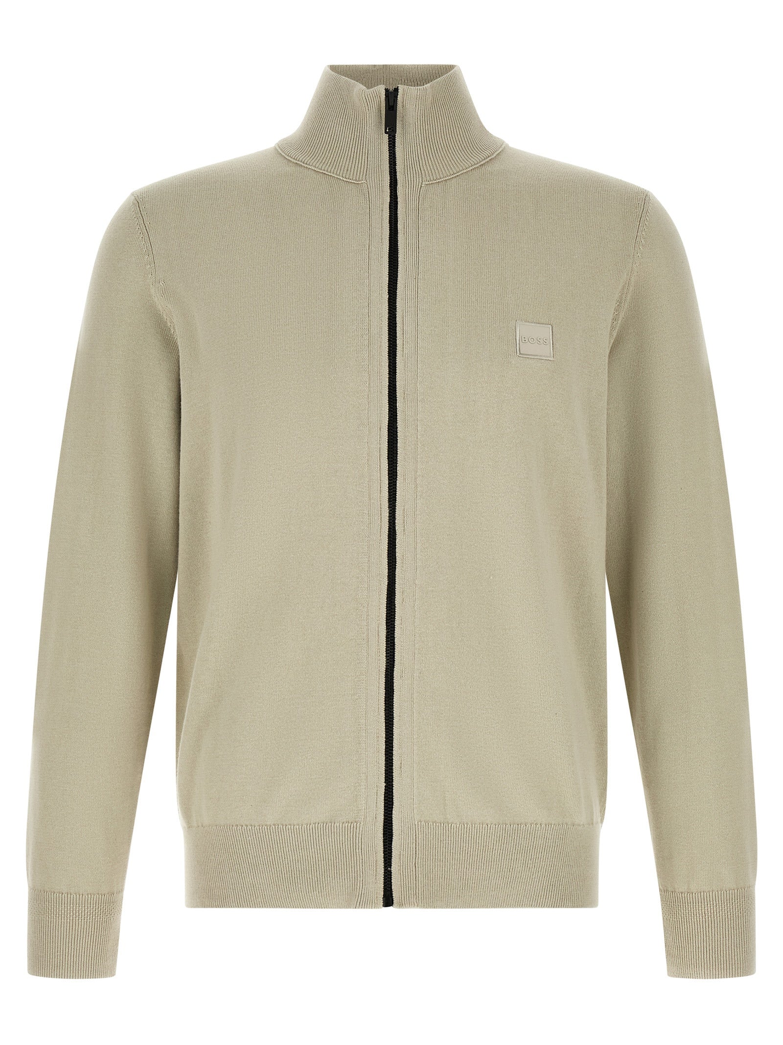 Hugo Boss Beige Cotton Cardigan