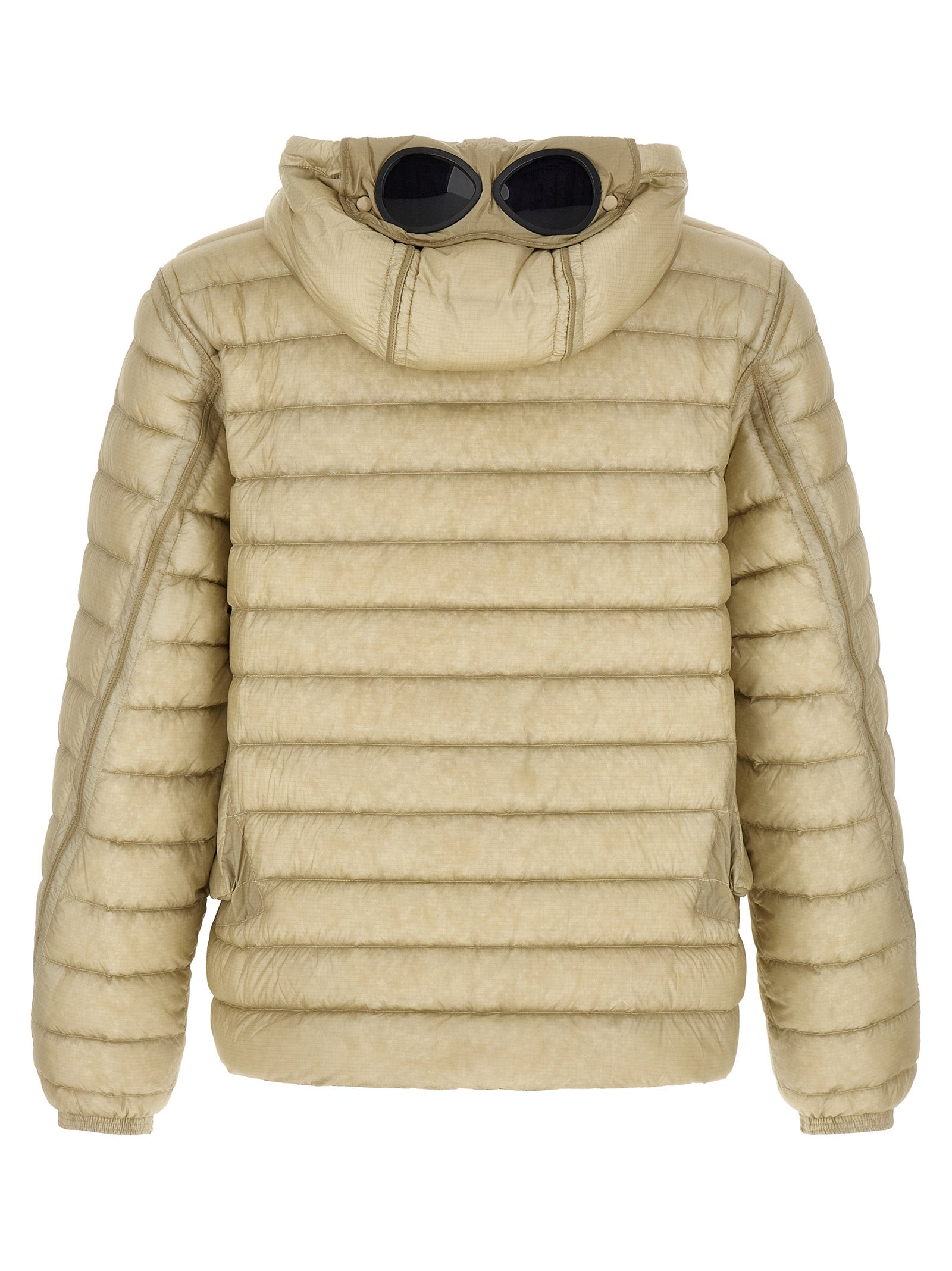 C.P. Company Beige Polyamide Full-Length Jacket