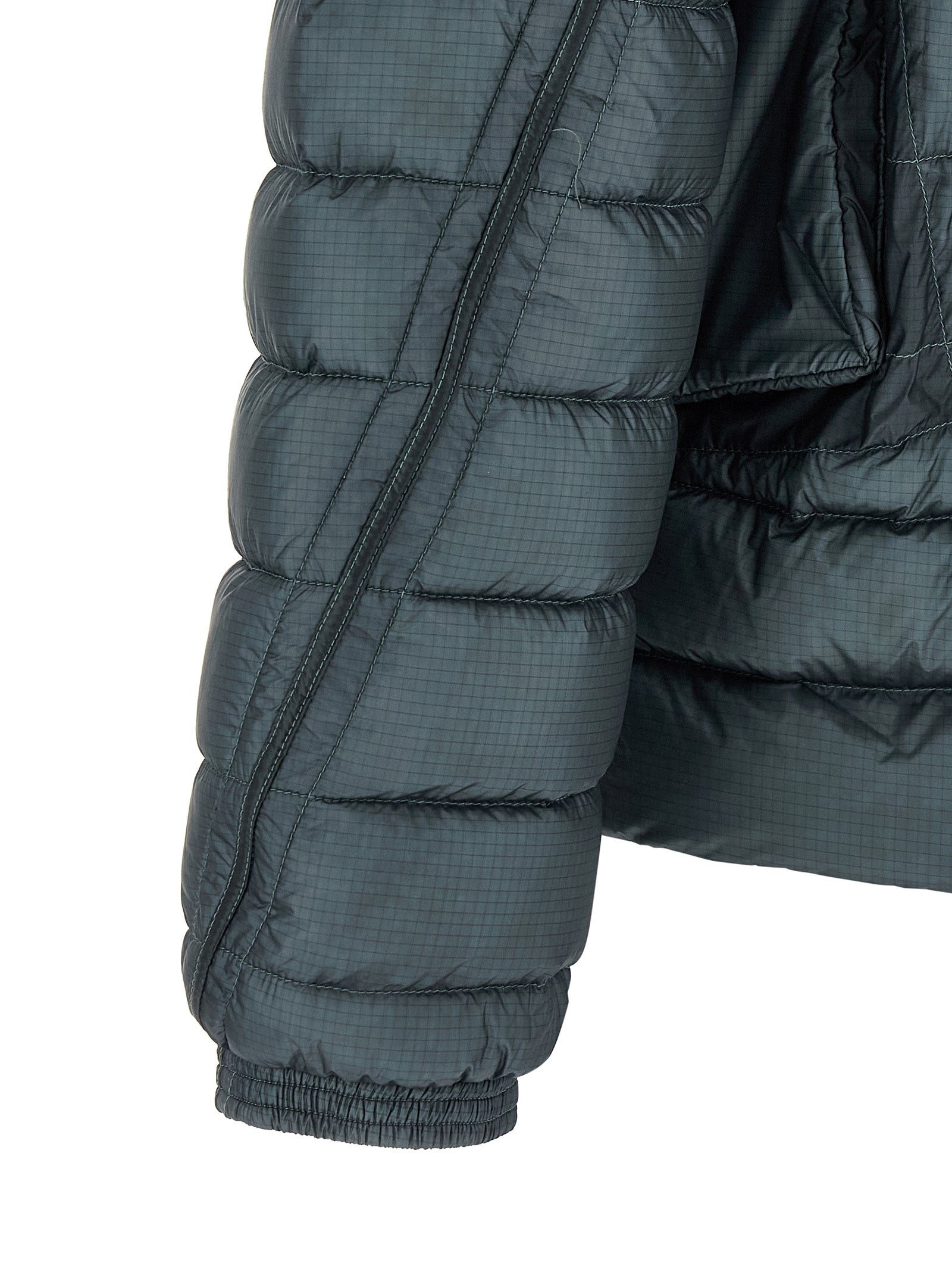 C.P. Company Blue Polyamide Full-Length Jacket