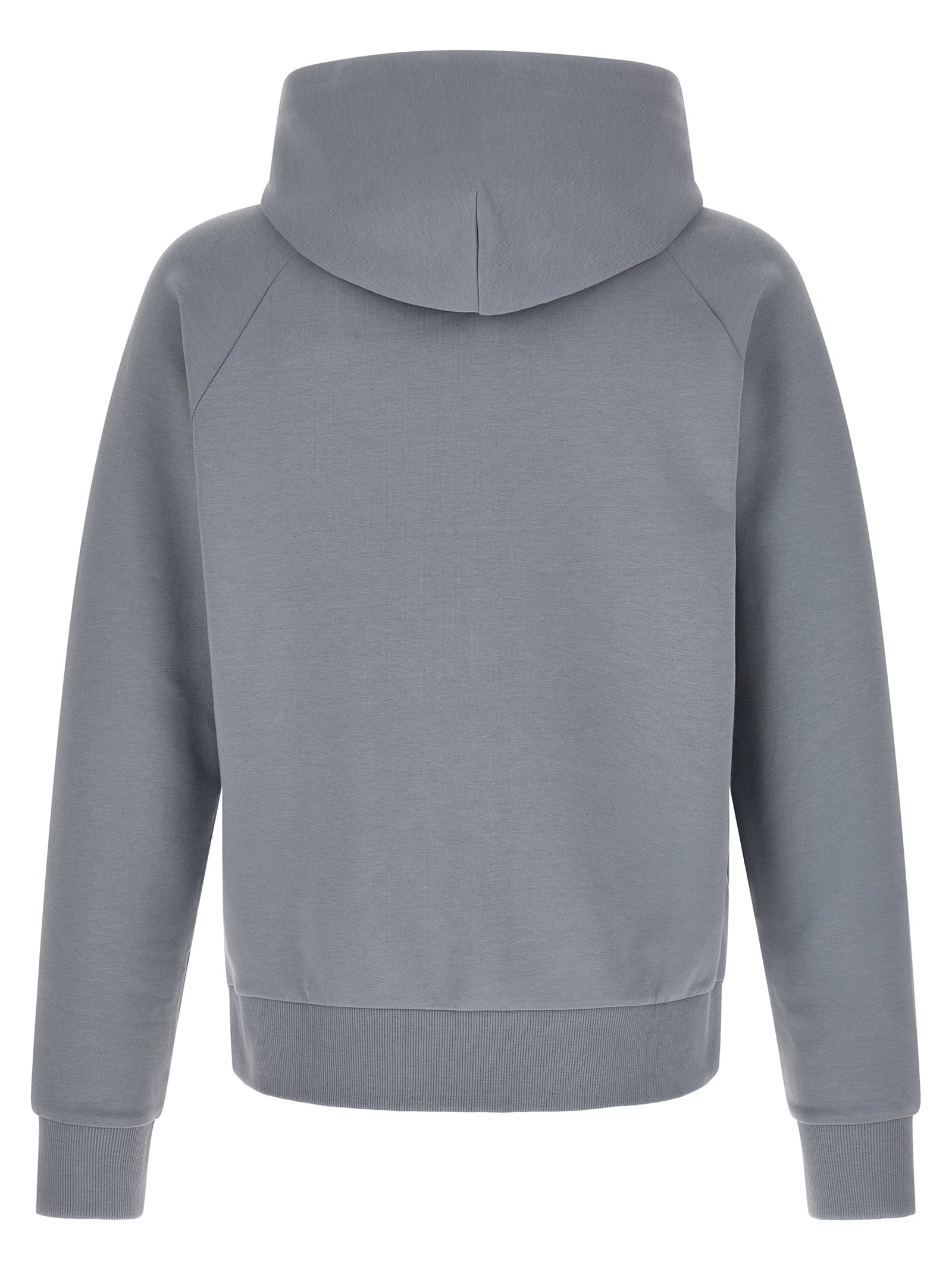 Hugo Boss Gray Cotton Sweatshirt