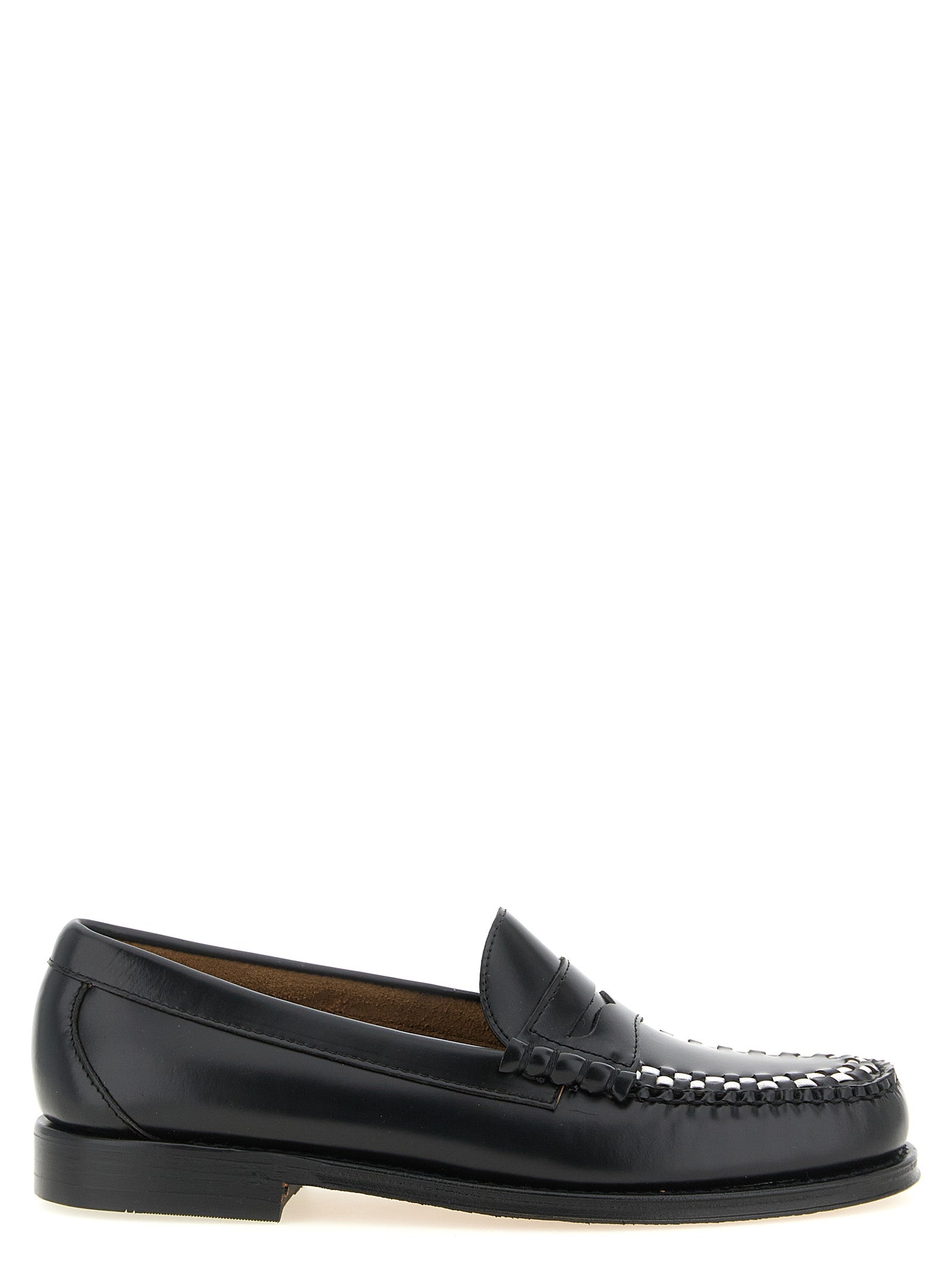 G.H. BASS Bicolor Cowhide Slip-On Loafers