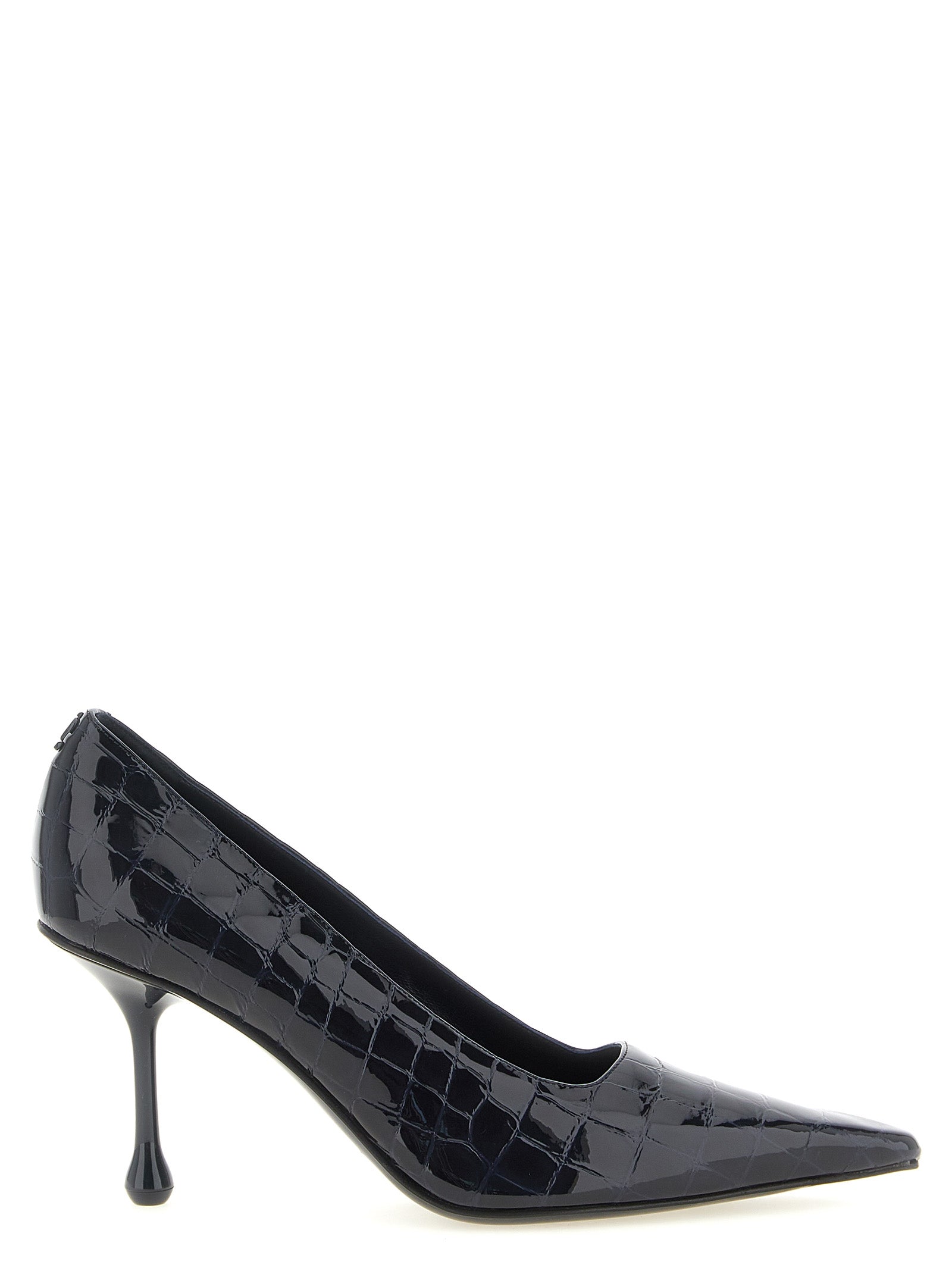 Jimmy Choo Blue Leather High Heel Pumps