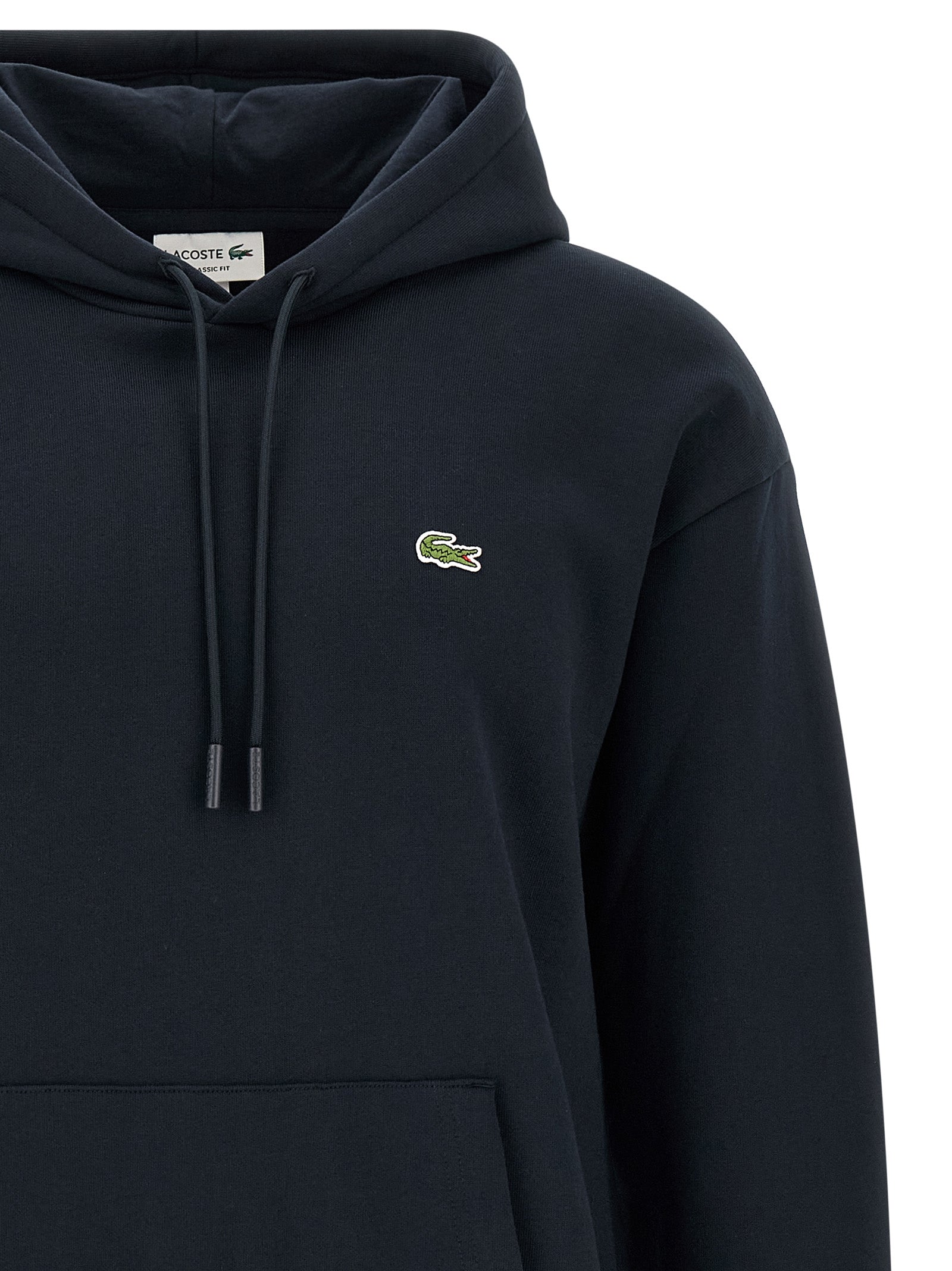 Lacoste Blue Cotton Sweatshirt