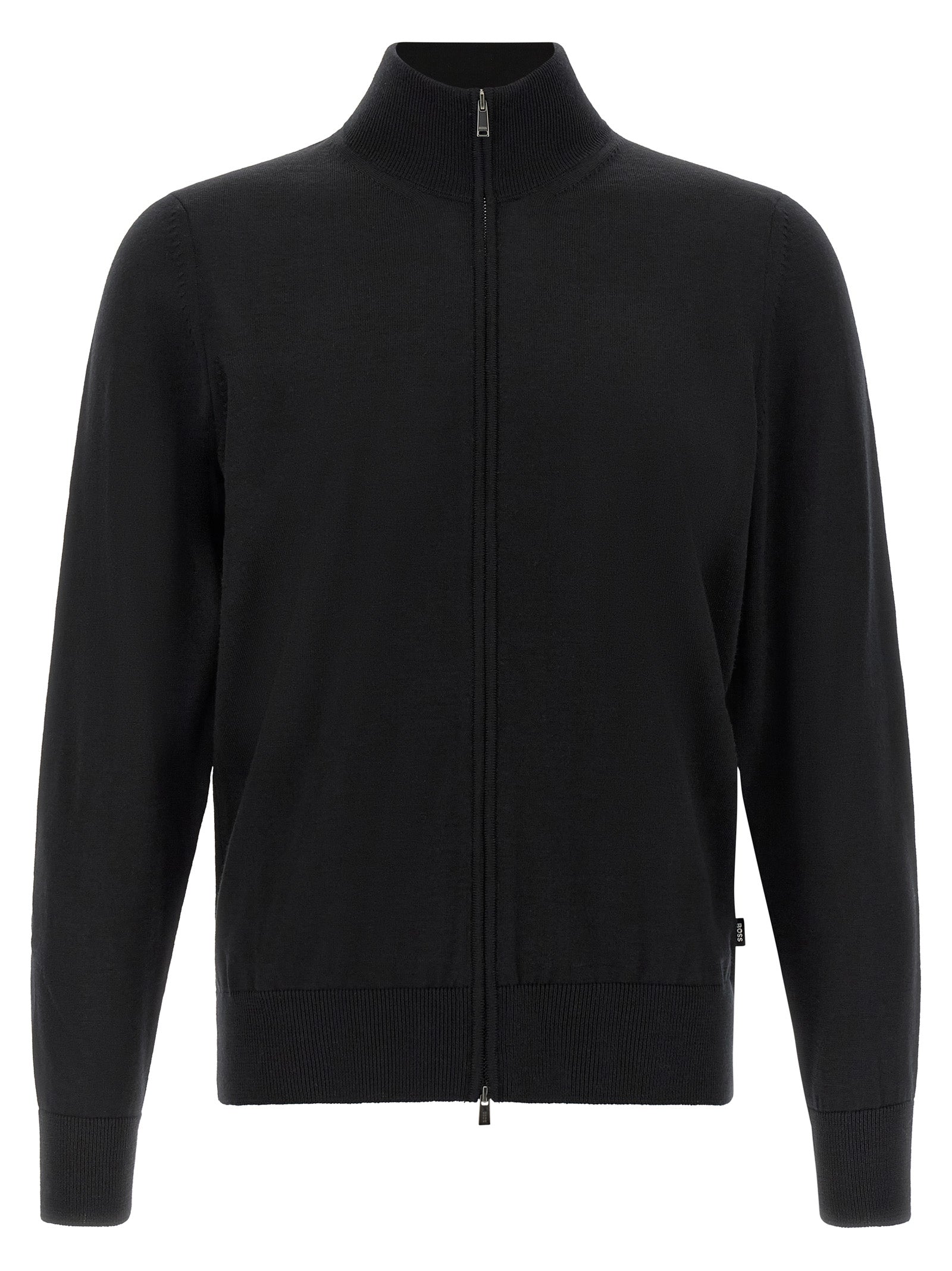 Hugo Boss Black Virgin Wool Cardigan