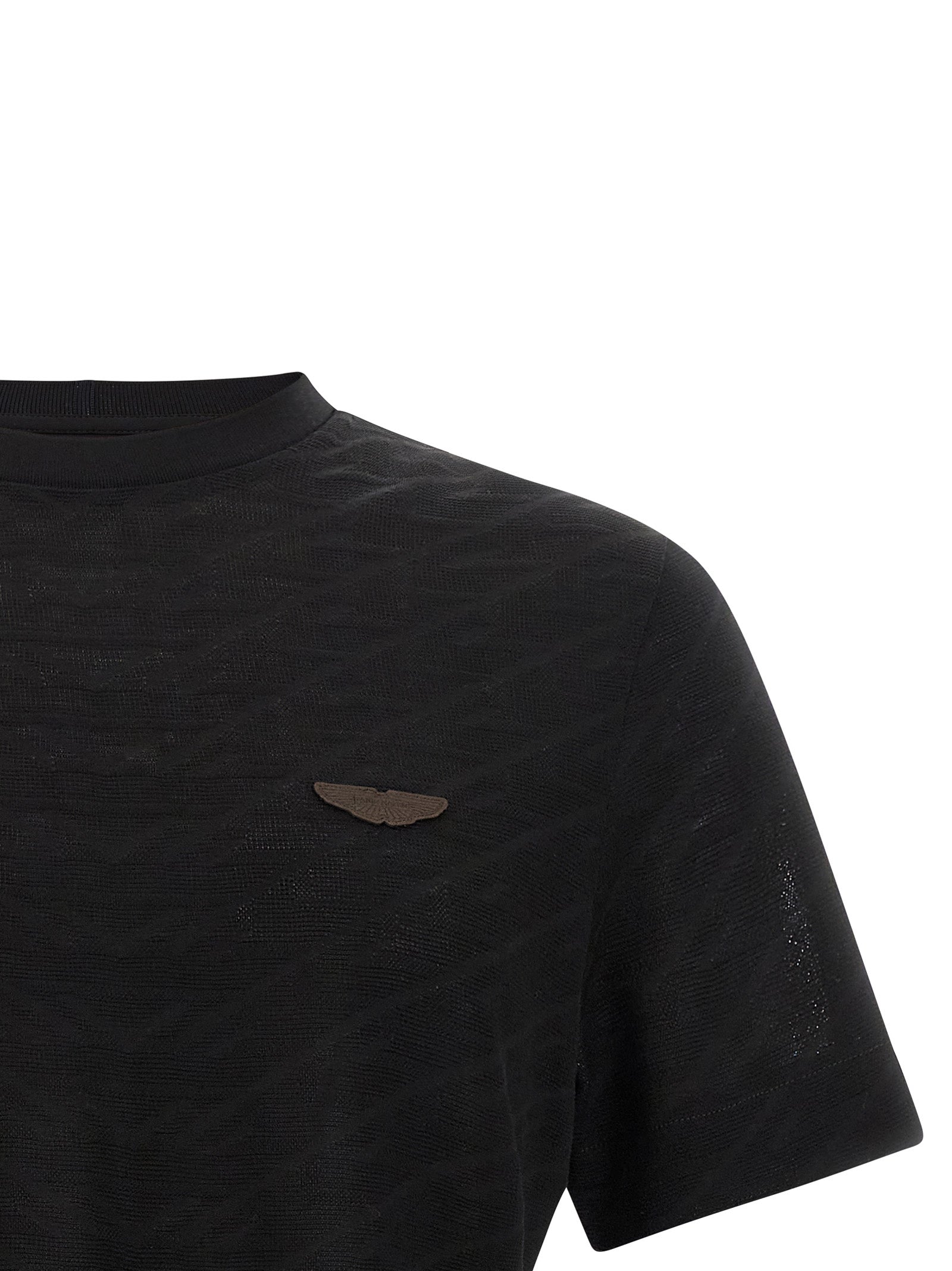 Hugo Boss Black Cotton T-Shirt