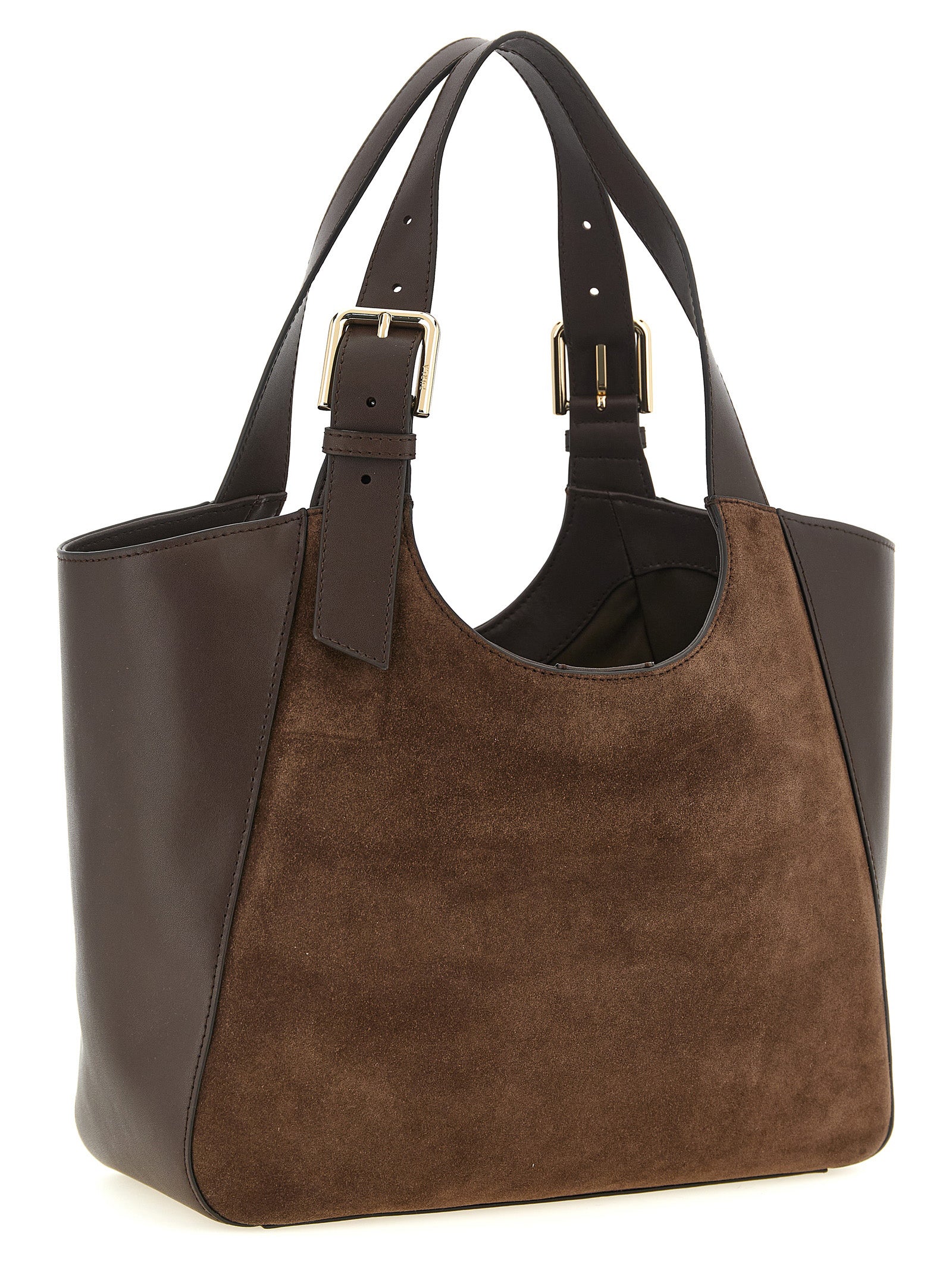 Furla Brown Calfskin Tote Bag