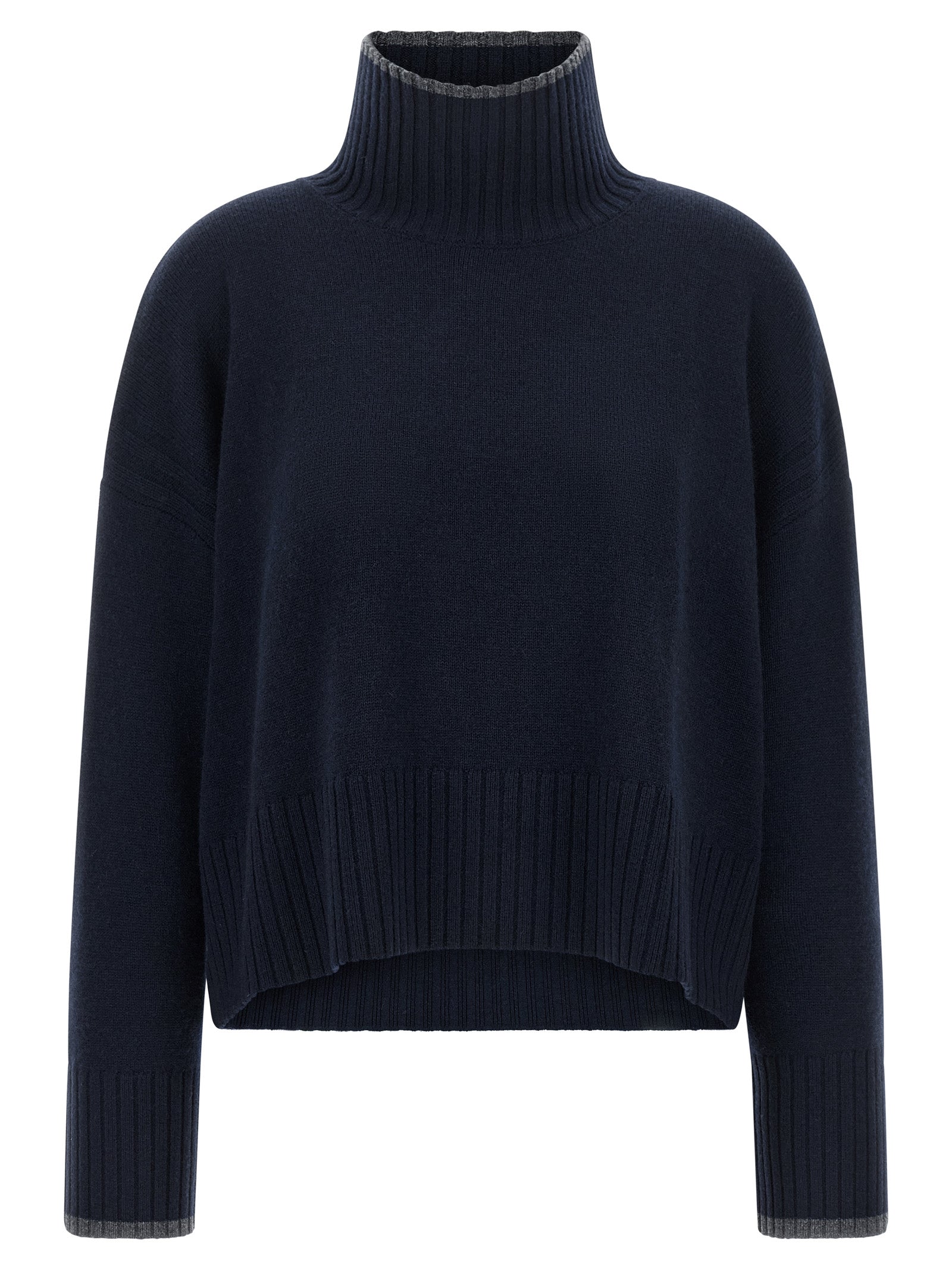 PINKO Blue Wool Cardigan