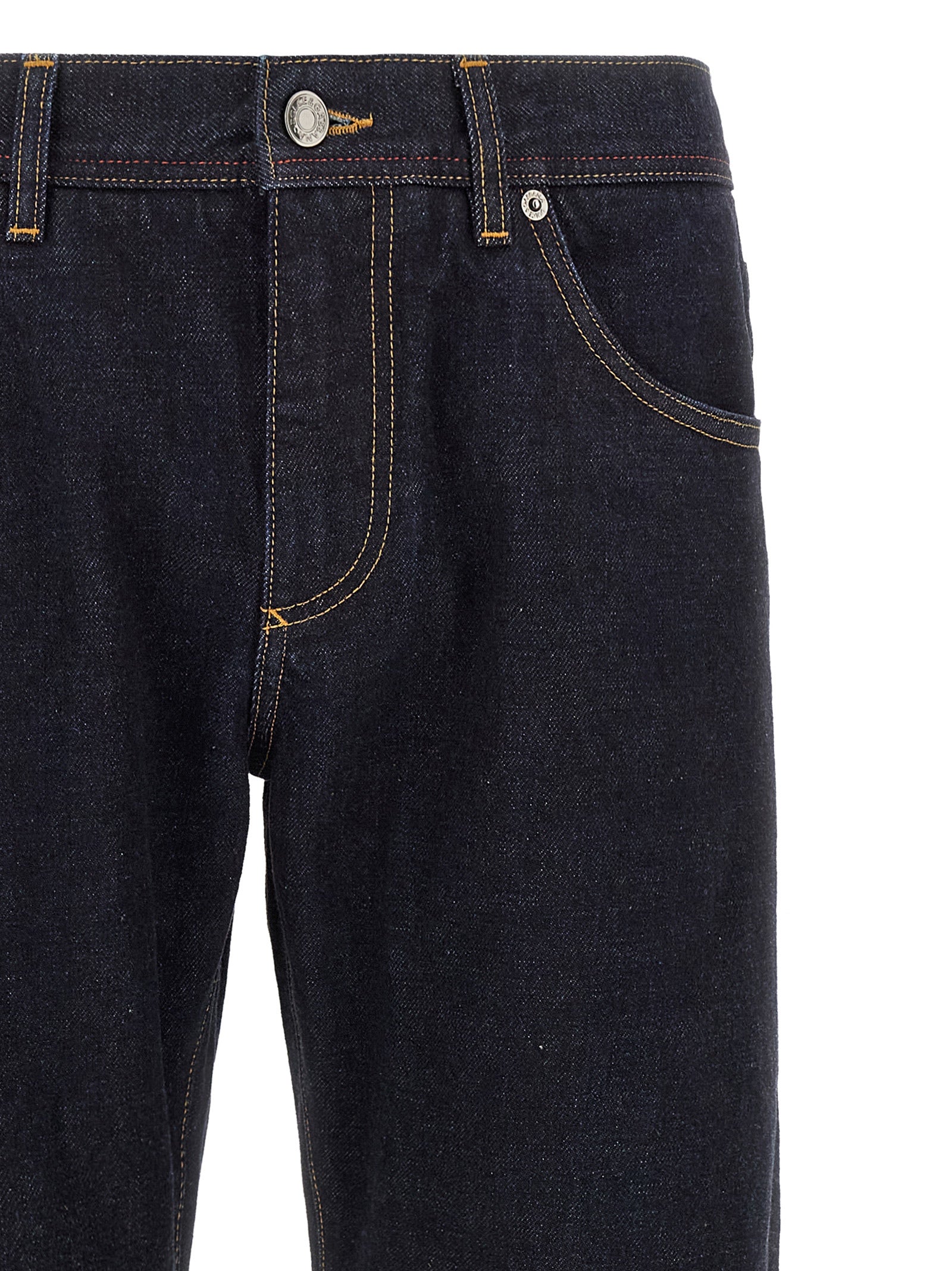 Dolce & Gabbana Blue Cotton Jeans Denim