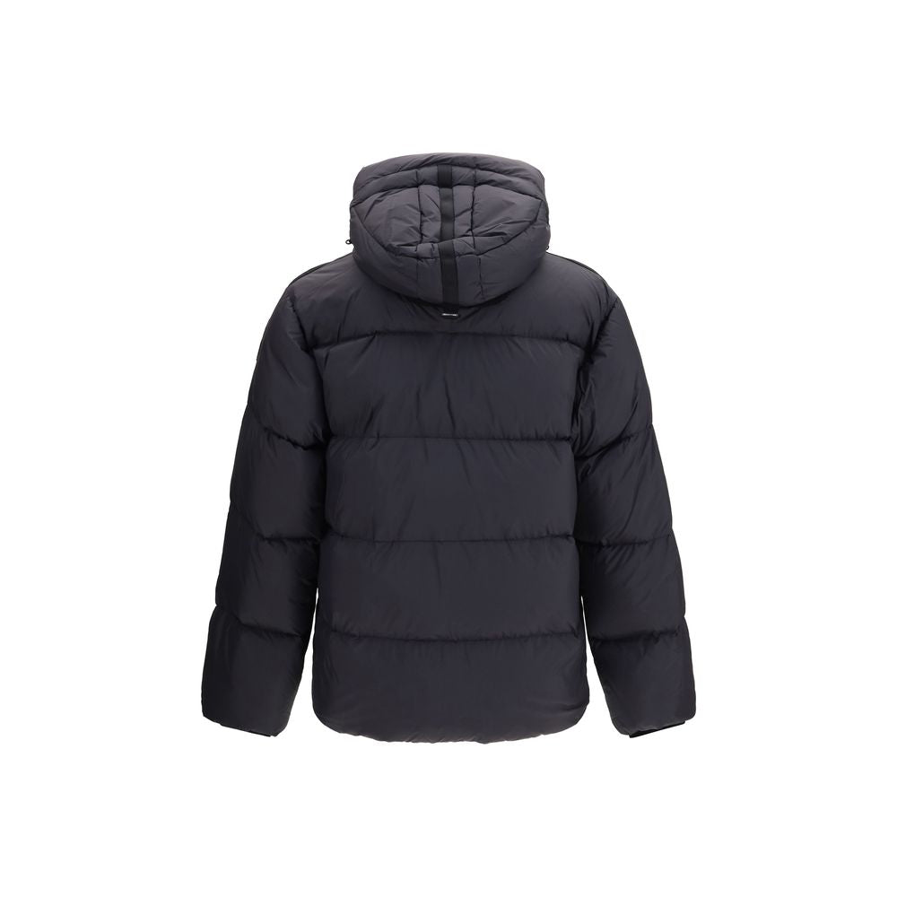 Parajumpers Black Goose Down Full-Length Jacket