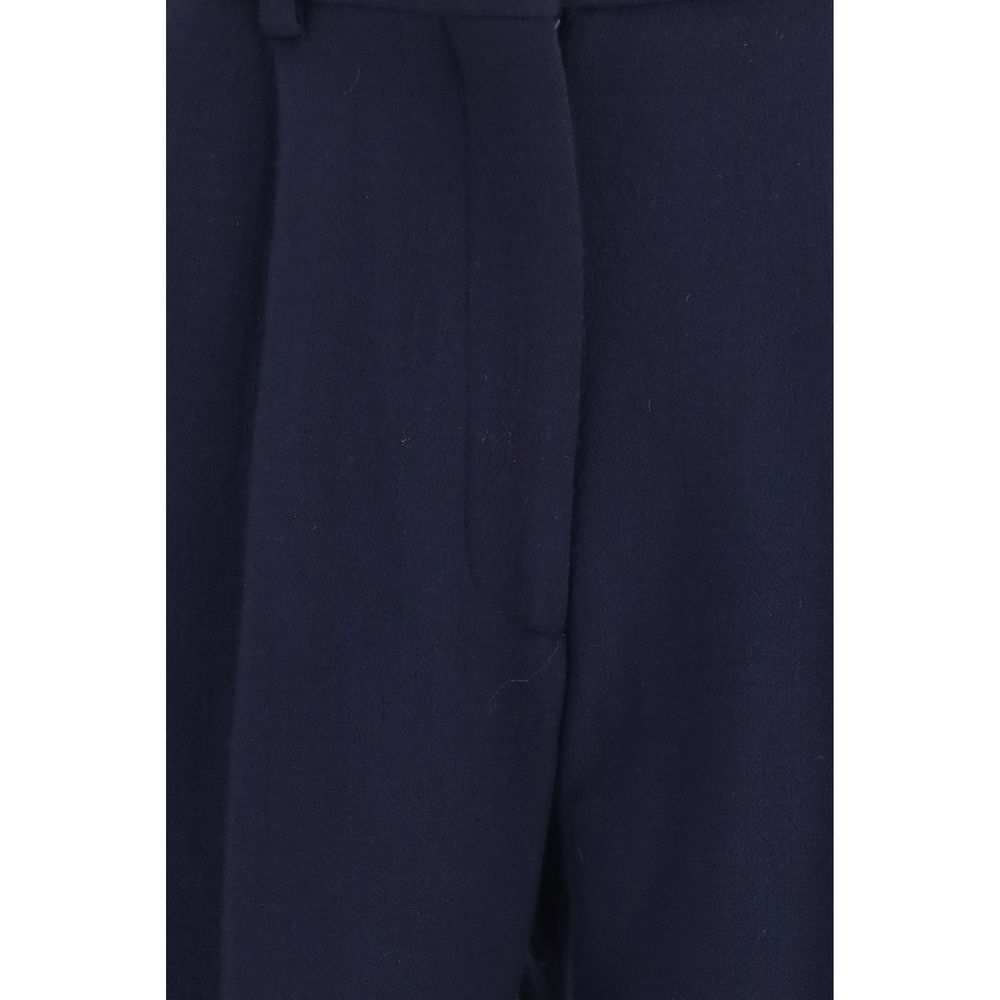 Blazé Milano Blue Wool Oves Aries Pants