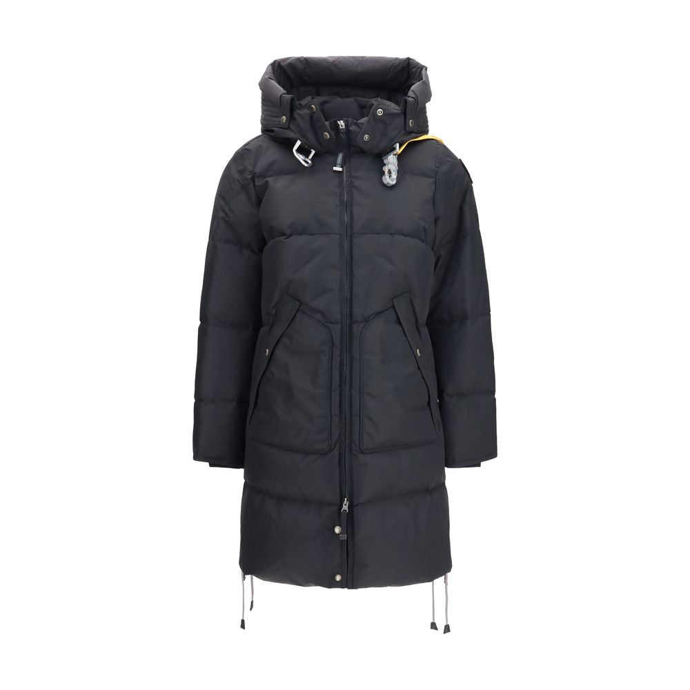 Parajumpers Black Goose Down Full-Length Jacket