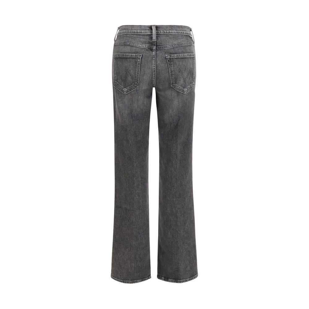 Mother Denim Gray Cotton Bootcut Jeans