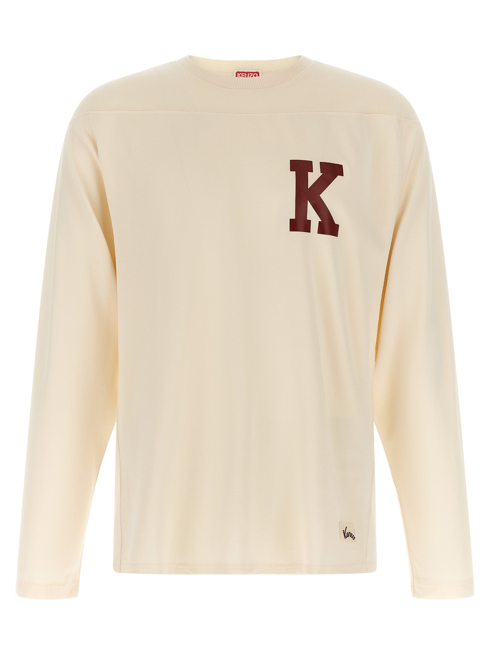 Kenzo Beige Viscose T-Shirt
