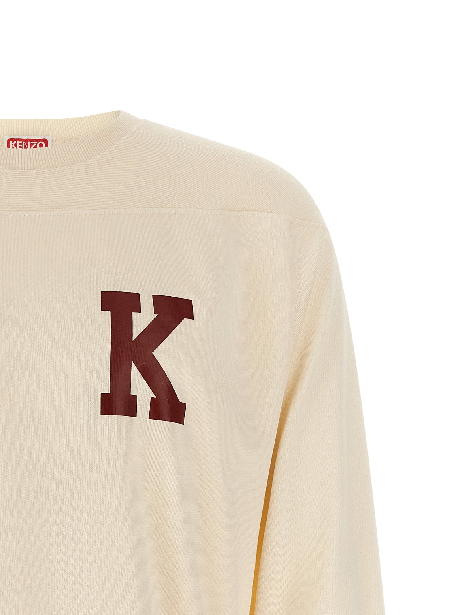 Kenzo Beige Viscose T-Shirt