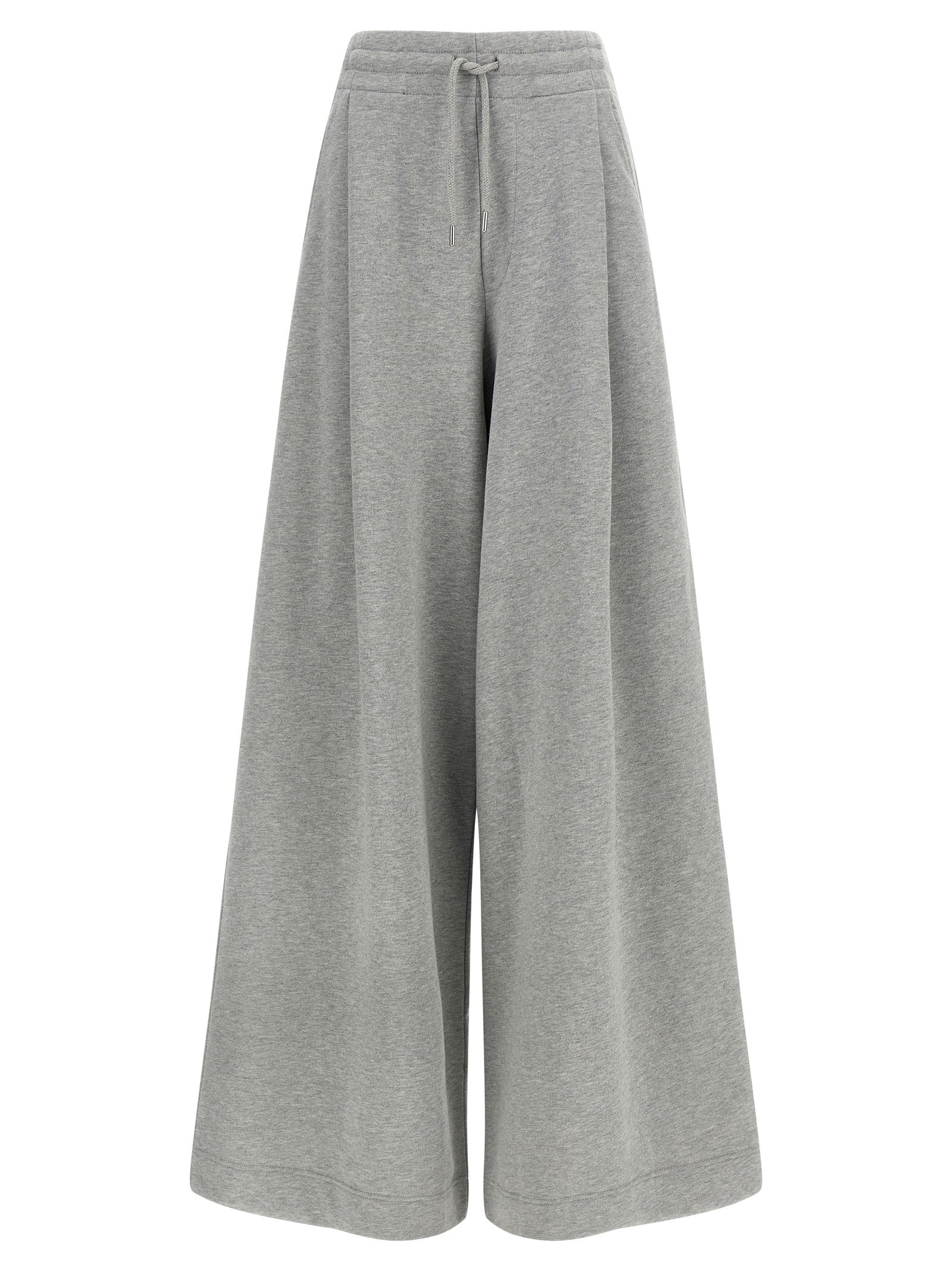 Dries Van Noten Gray Cotton Casual Pants