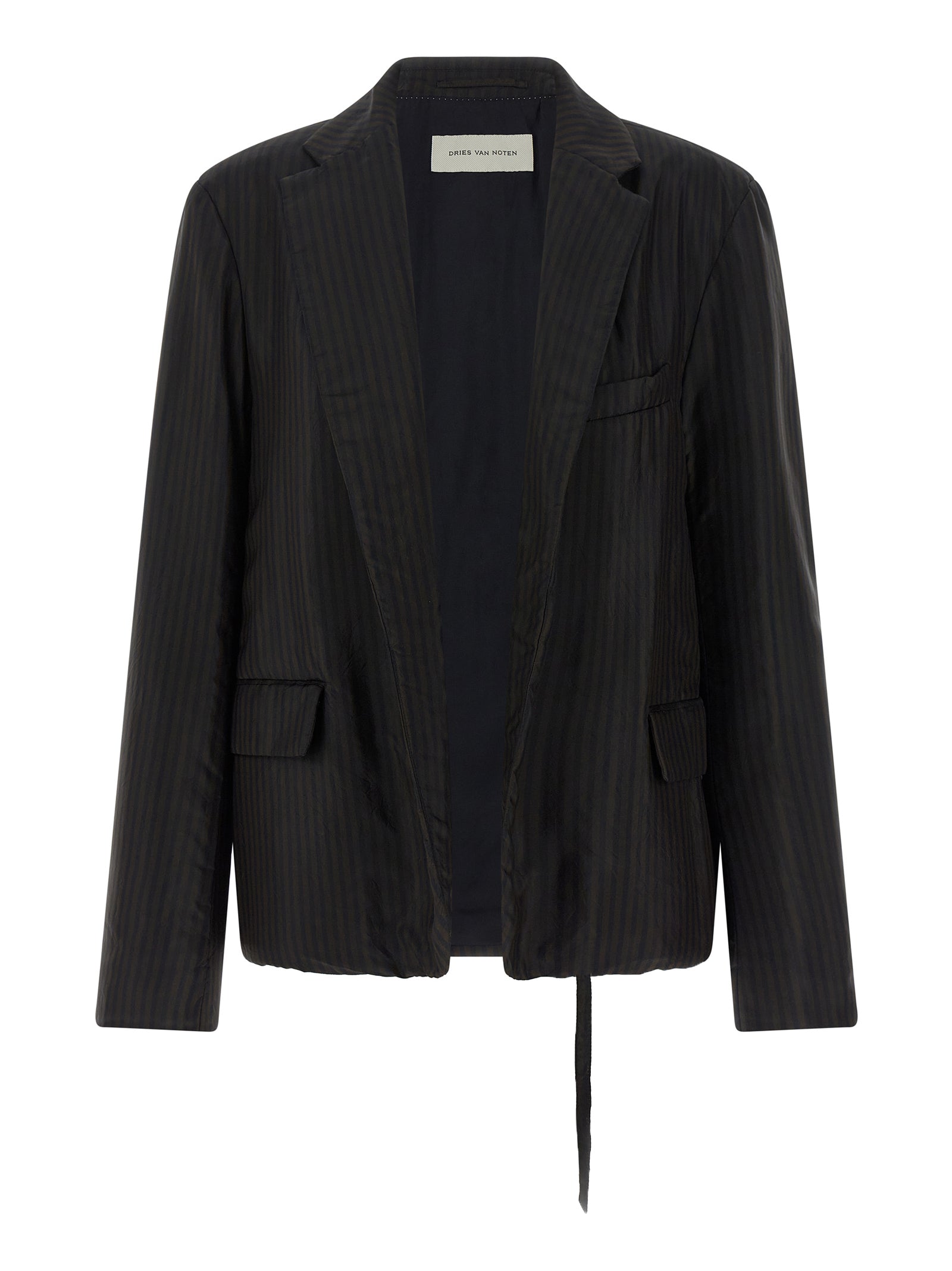 Dries Van Noten Brown Copper Blazer