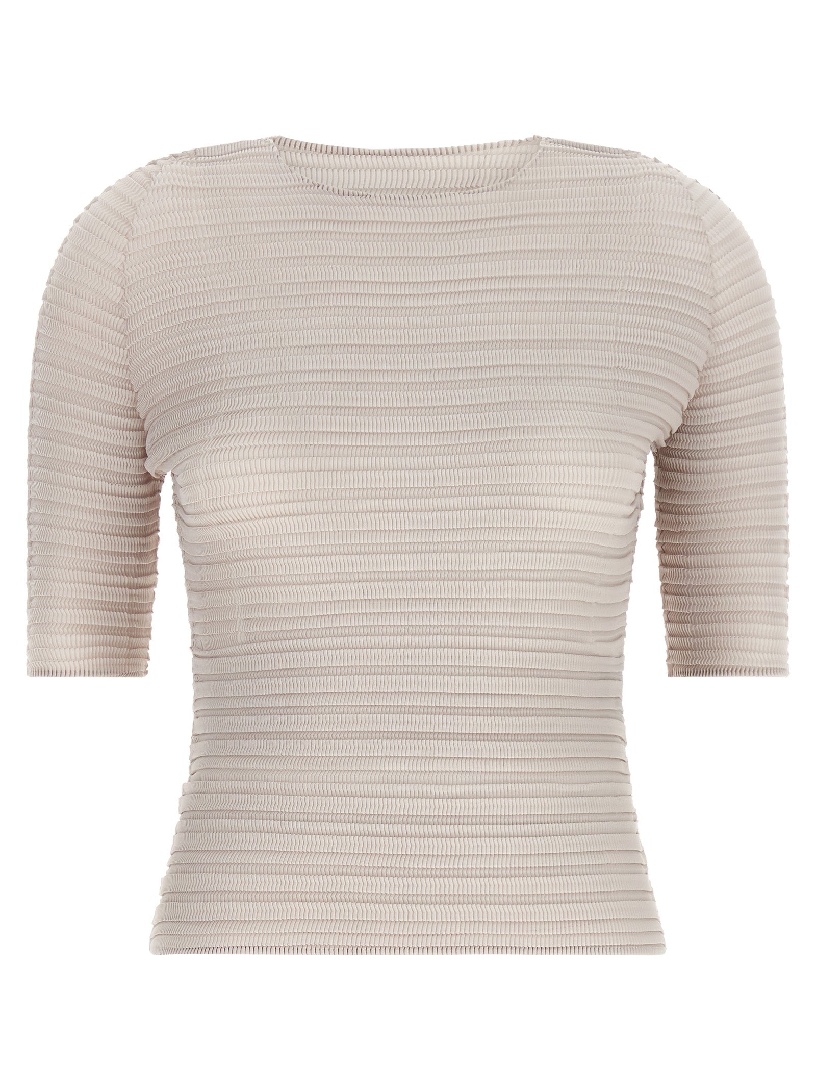 Issey Miyake Beige Polyester Blouse