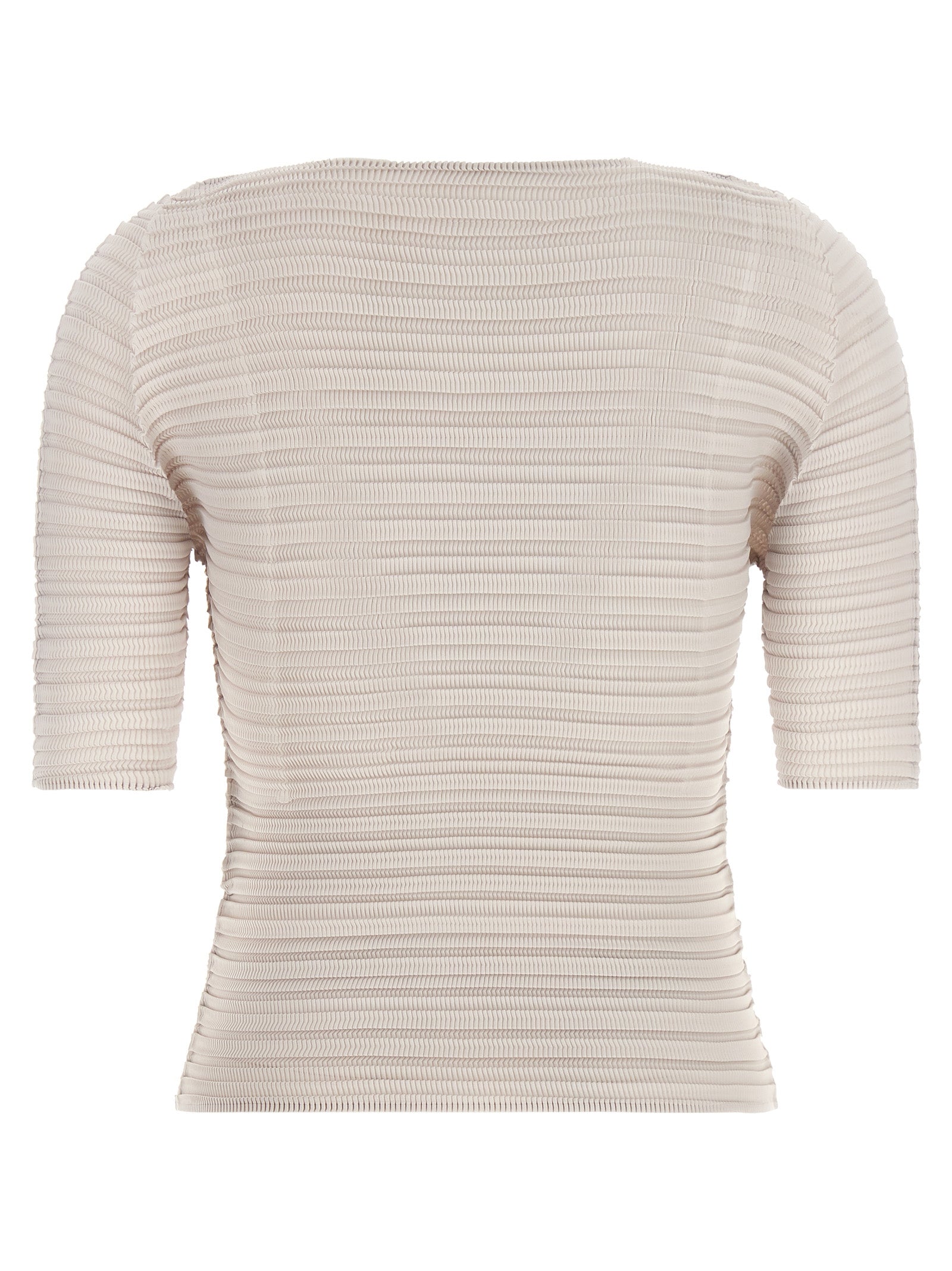 Issey Miyake Beige Polyester Blouse