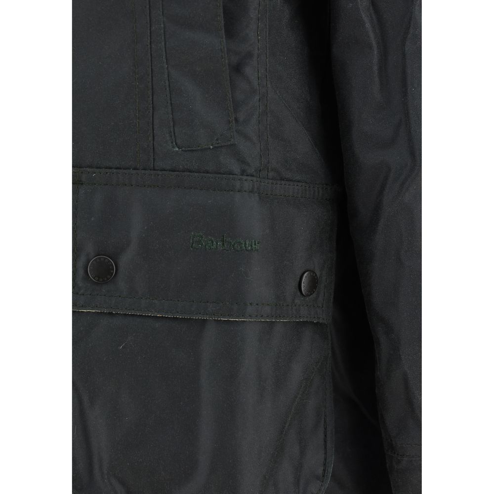 Barbour Bicolor Cotton Full-Length Jacket
