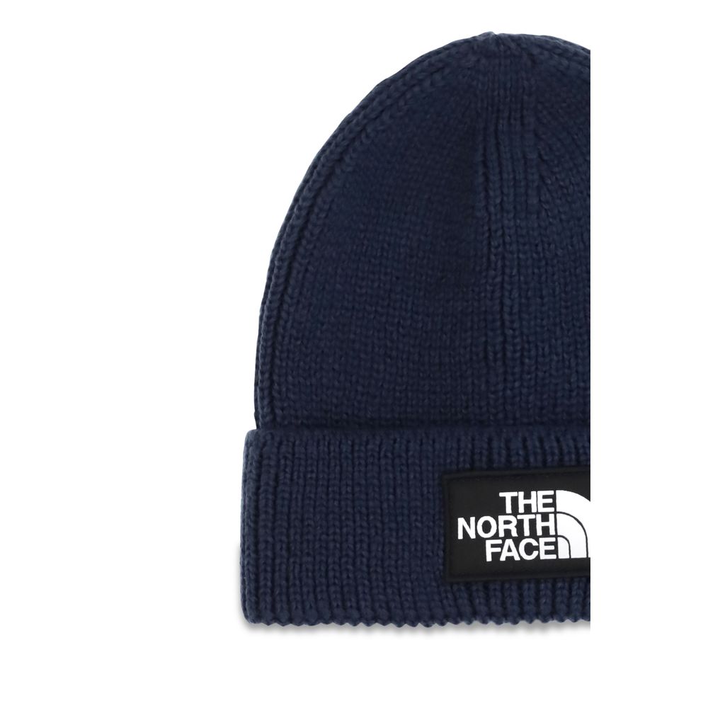 The North Face Blue Marabou Beanie
