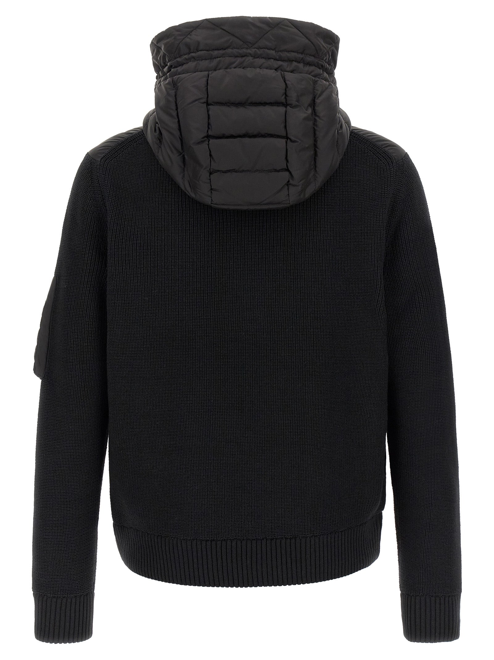 Moncler Black Polyamide Cardigan