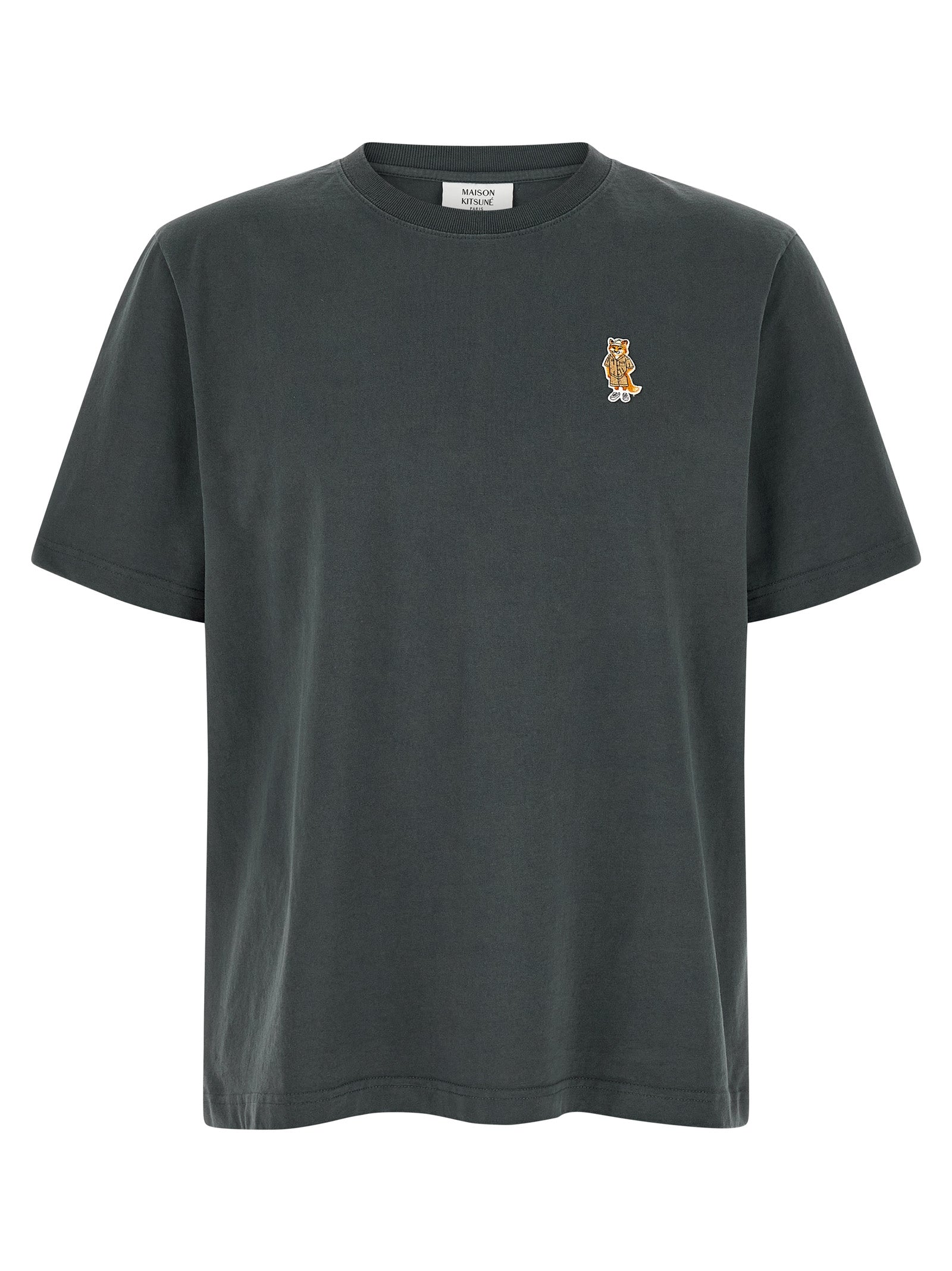 Maison Kitsuné Blue Organic Cotton T-Shirt