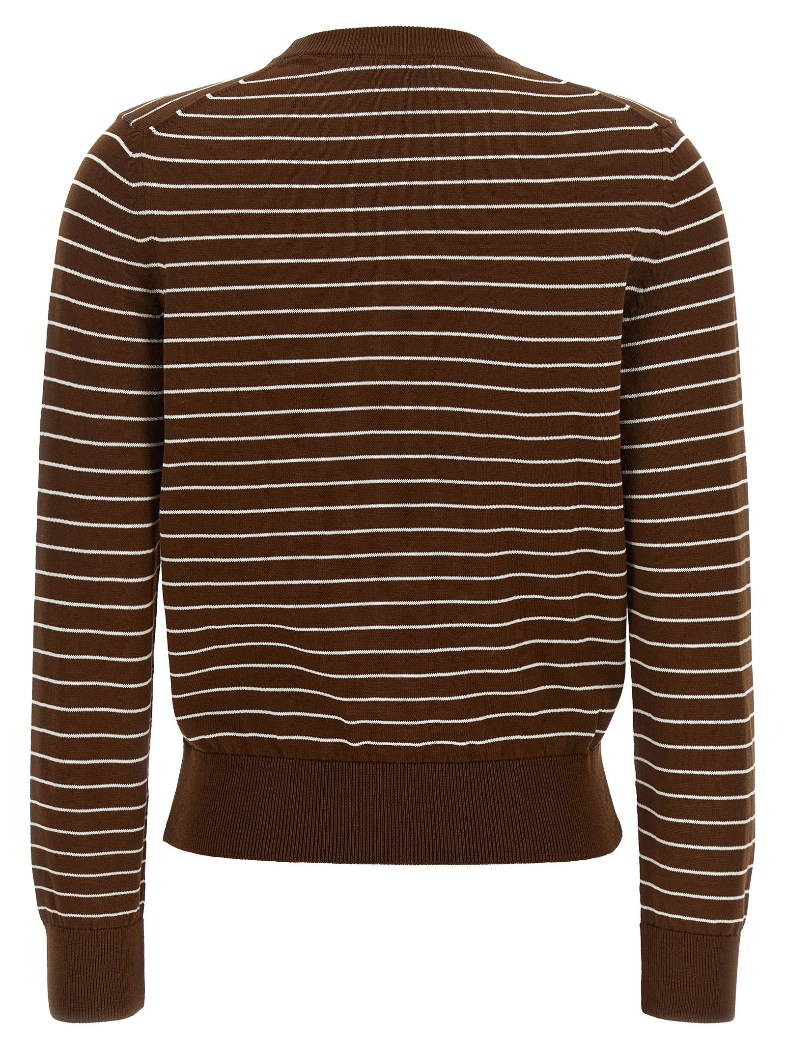 A.P.C. Brown Cotton Cardigan