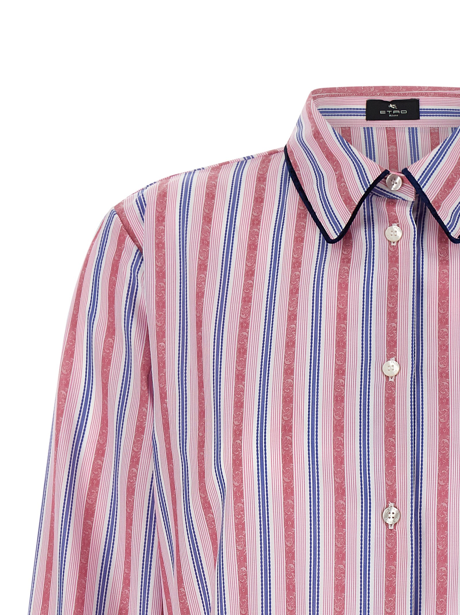 Etro Multicolor Cotton Blouse