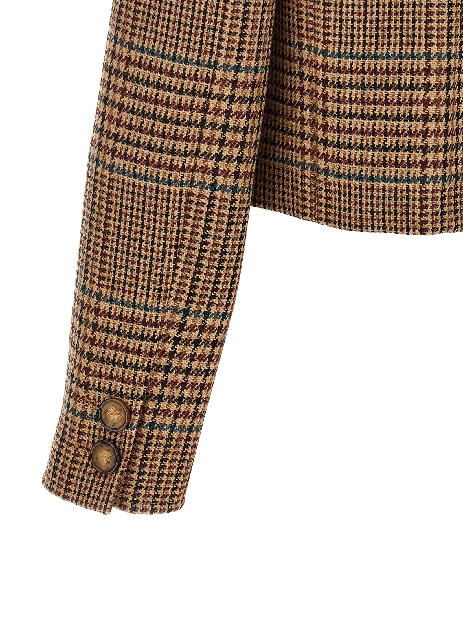Etro Brown Wool Blazer