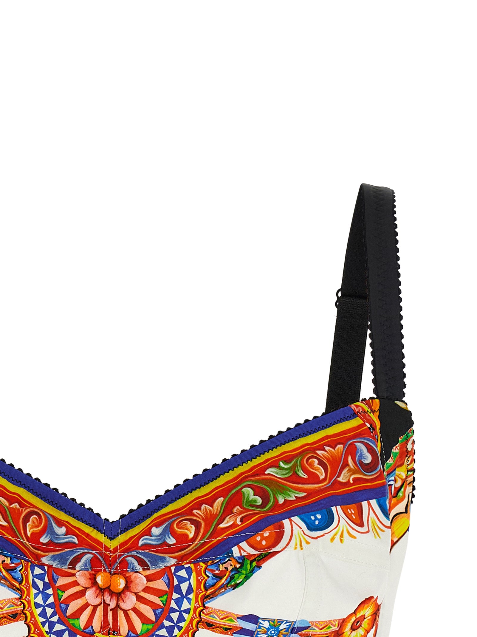 Dolce & Gabbana Multicolor Cotton Tank Tops