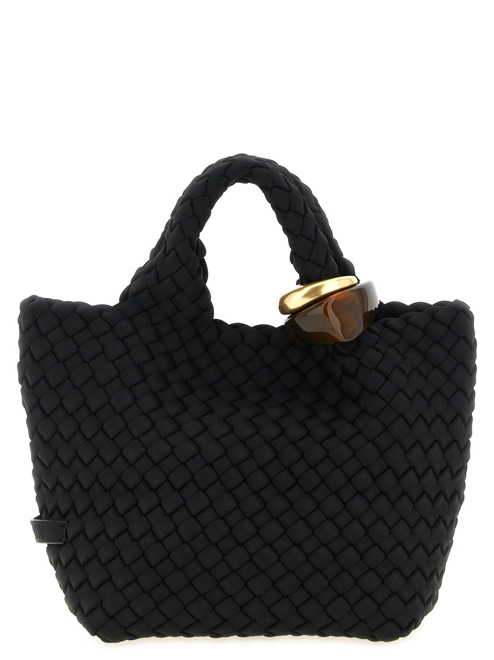 NAGHEDI Black Nylon Handbag
