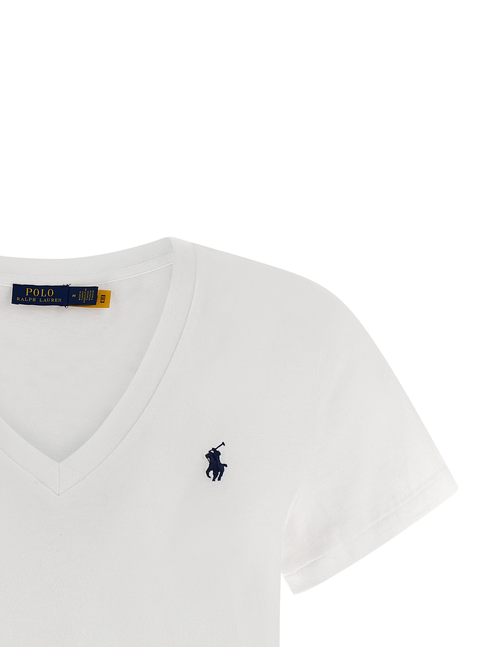 Polo Ralph Lauren White Cotton T-Shirt