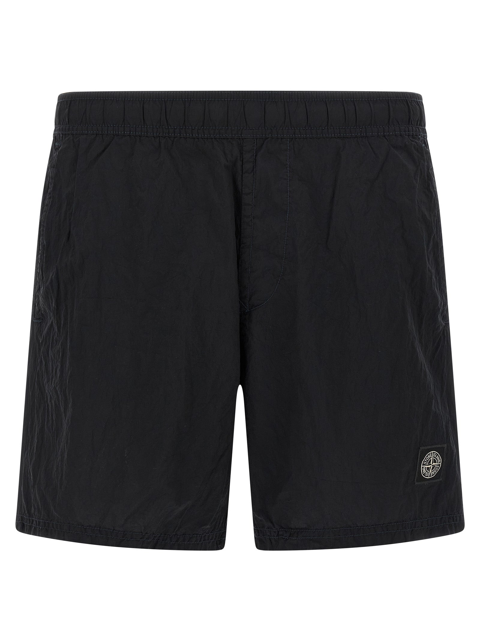 Stone Island Blue Polyamide Swim Shorts