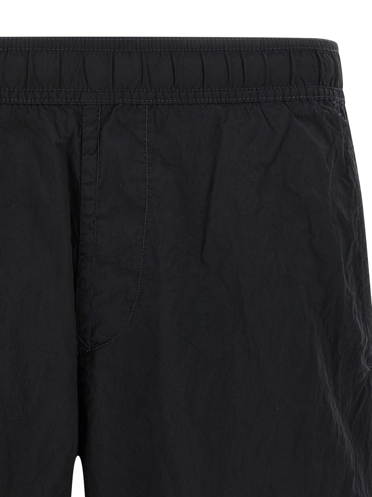 Stone Island Blue Polyamide Swim Shorts