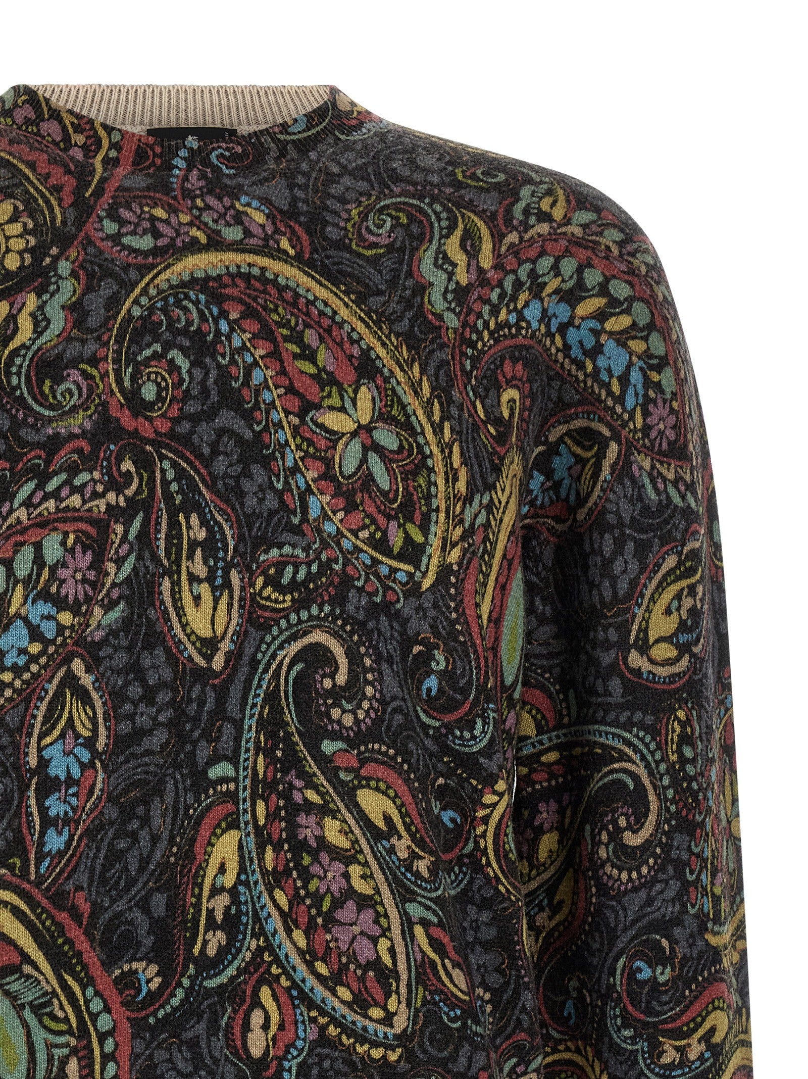 Etro Multicolor Wool Cardigan