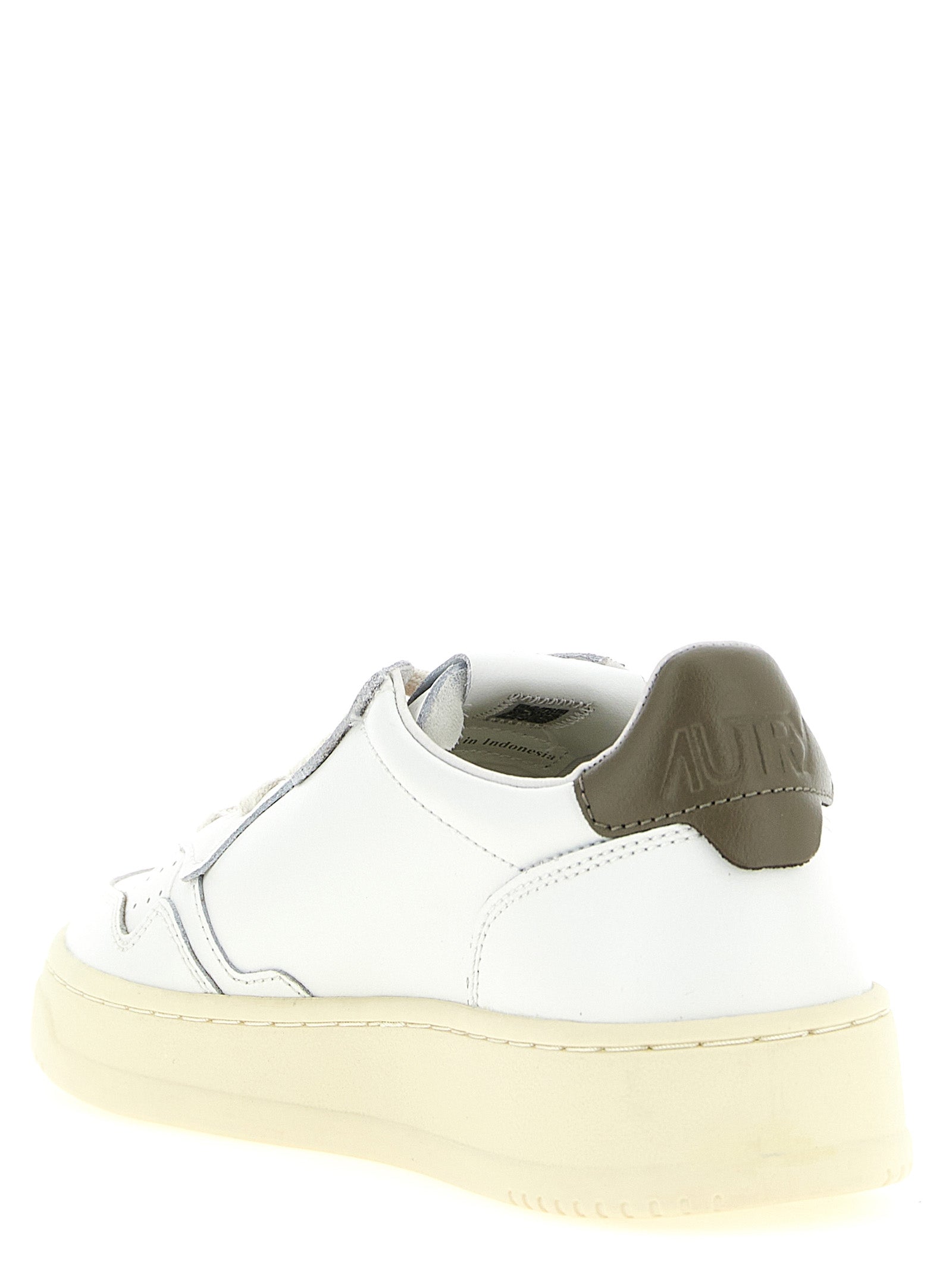 Autry Bicolor Cowhide Low Top Sneakers