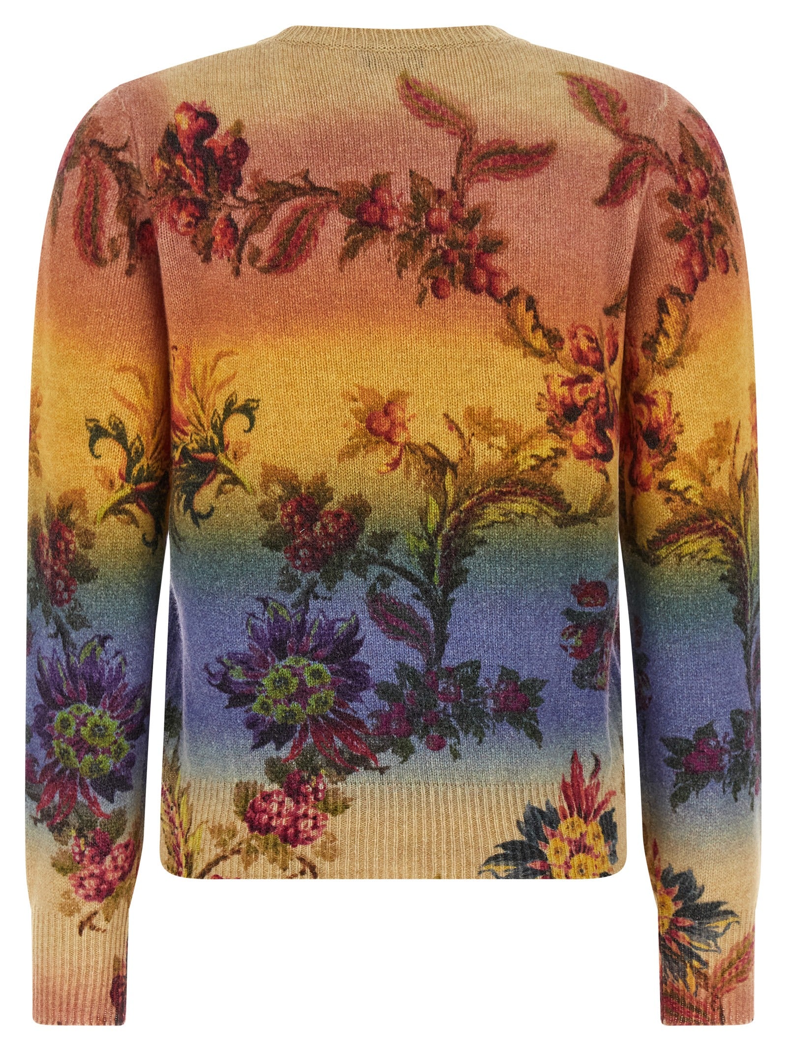 Etro Multicolor Wool Cardigan