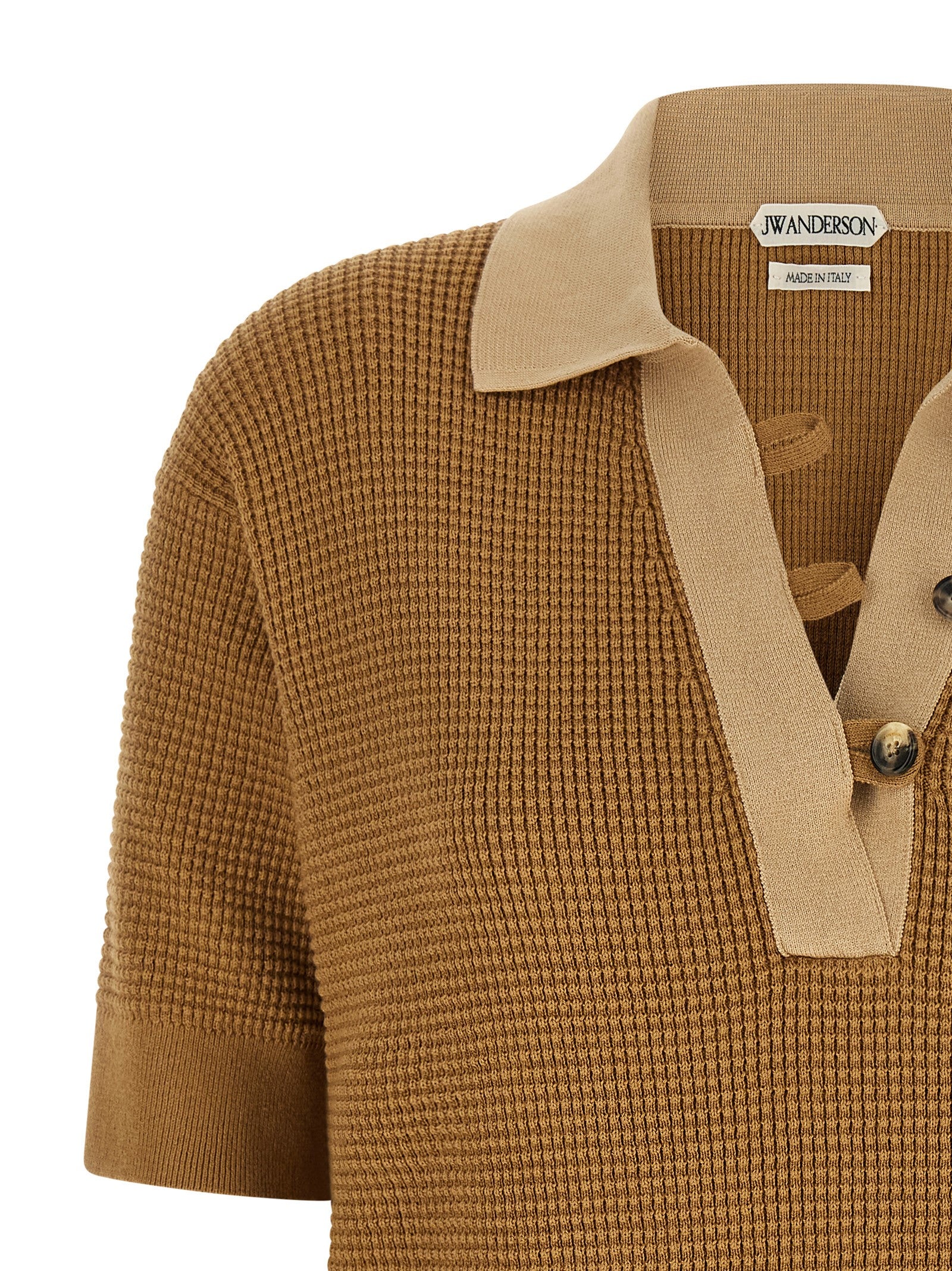 J.W.Anderson Beige Cotton Polo Shirt