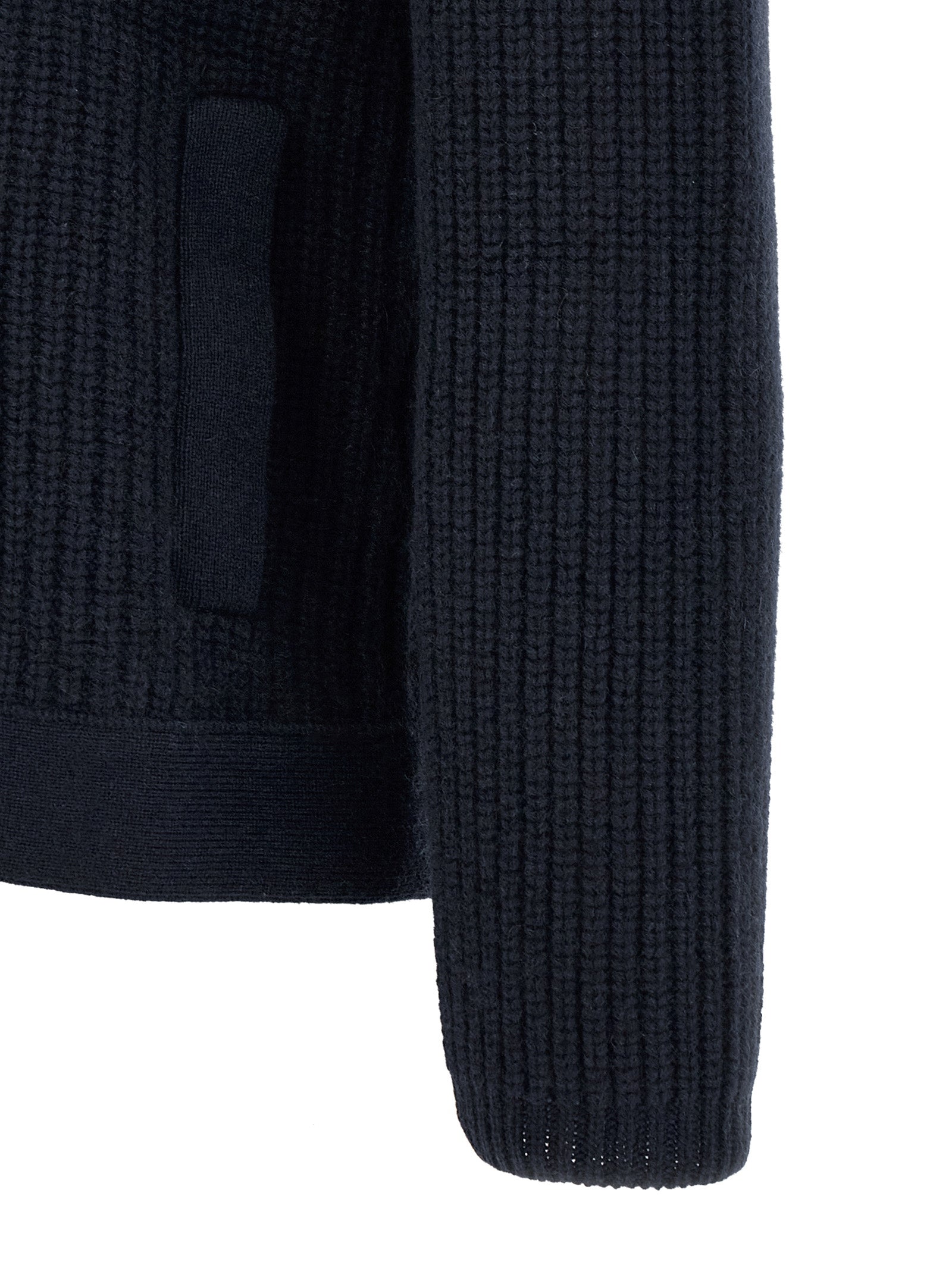 Brunello Cucinelli Blue Cashmere Cardigan