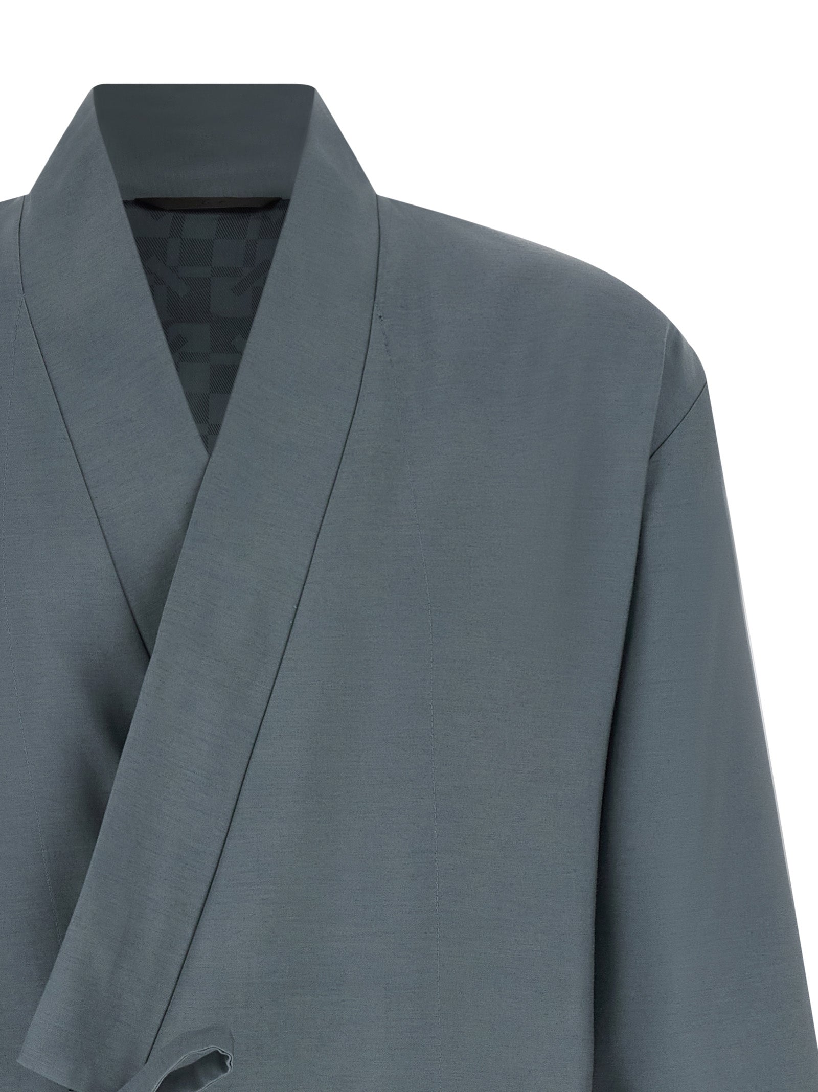 Kenzo Gray Wool Blazer
