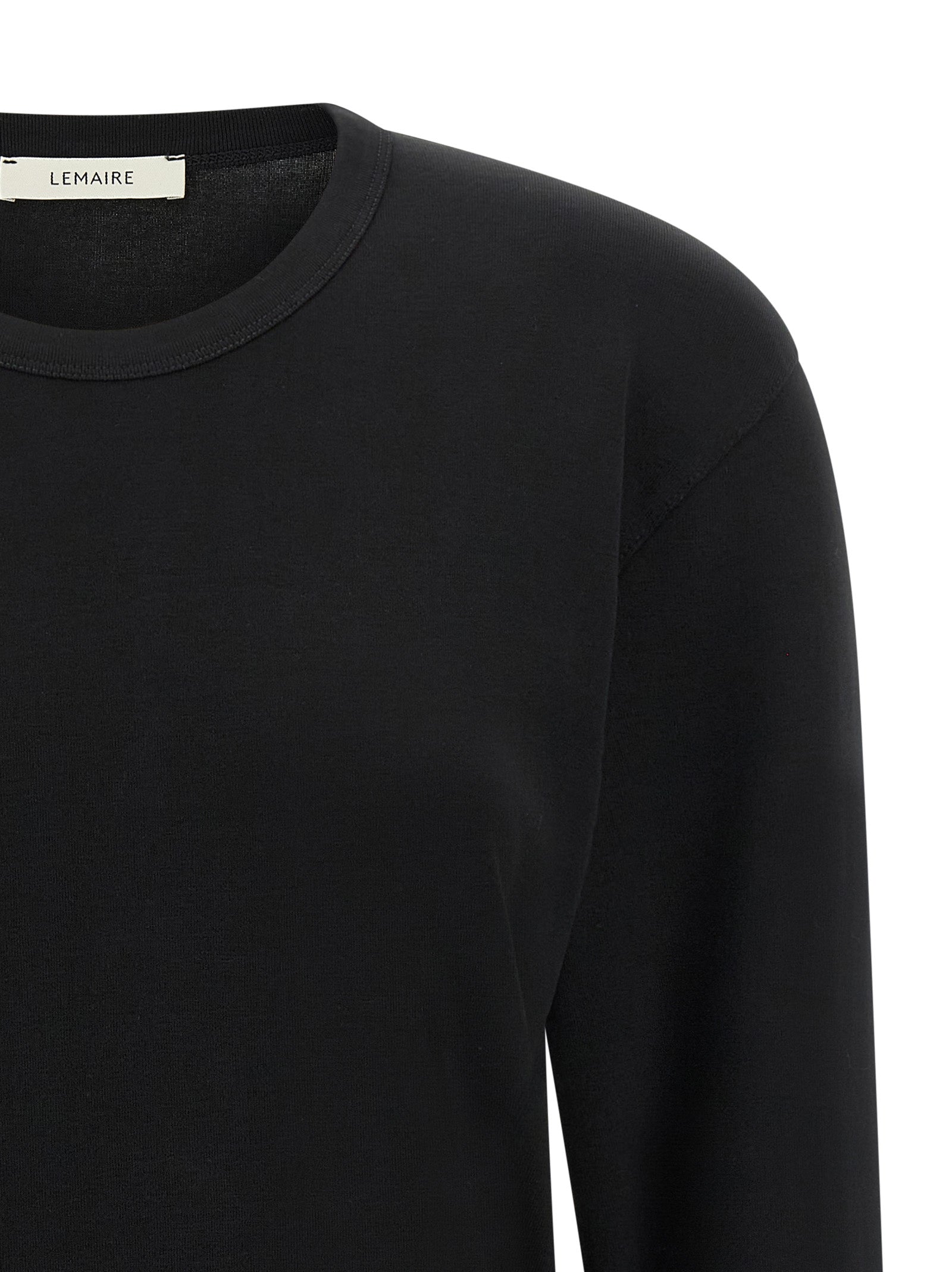 Lemaire Black Cotton Cardigan