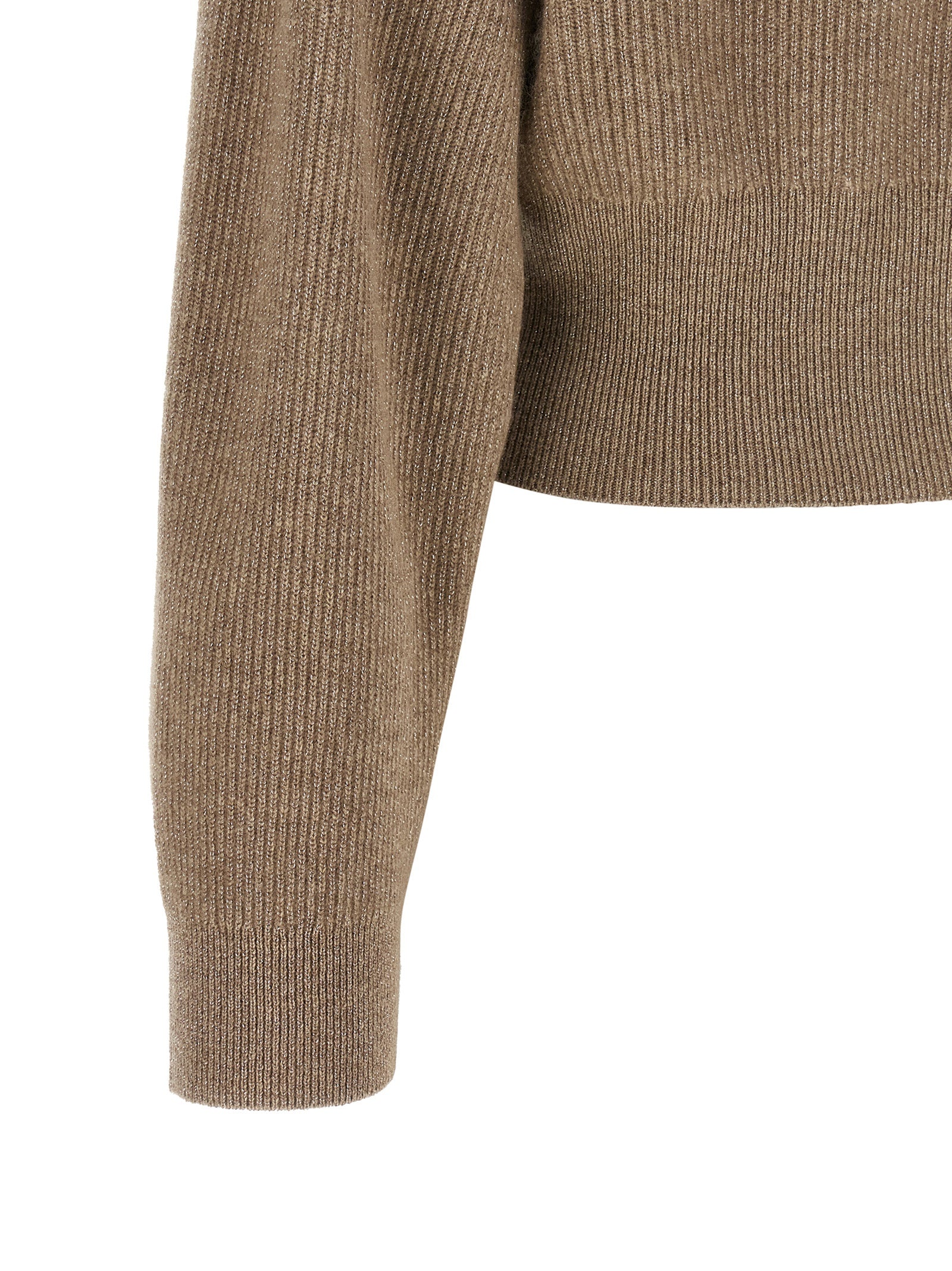 Brunello Cucinelli Brown Cashmere Cardigan