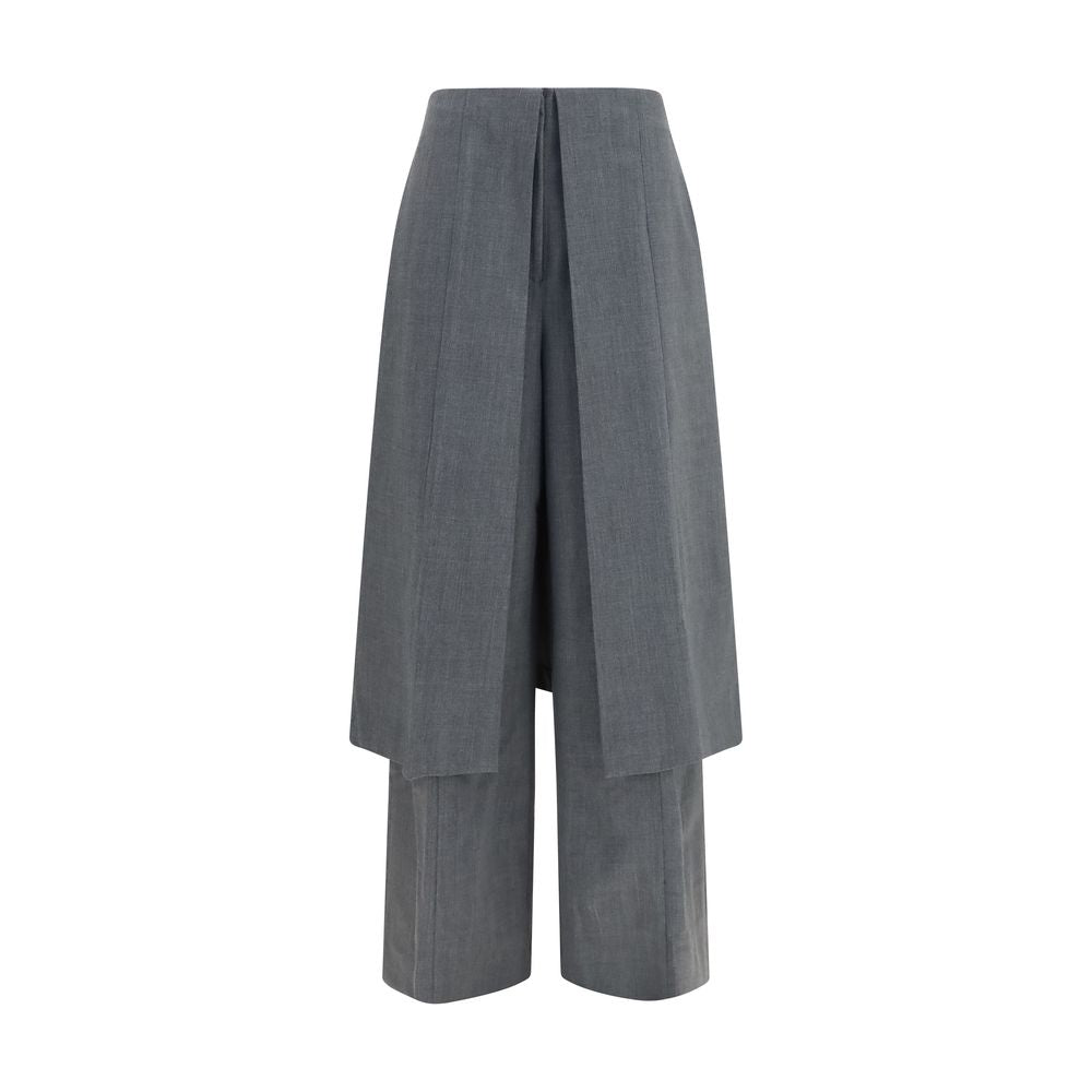 The Latest Gray Polyester Dress Pants