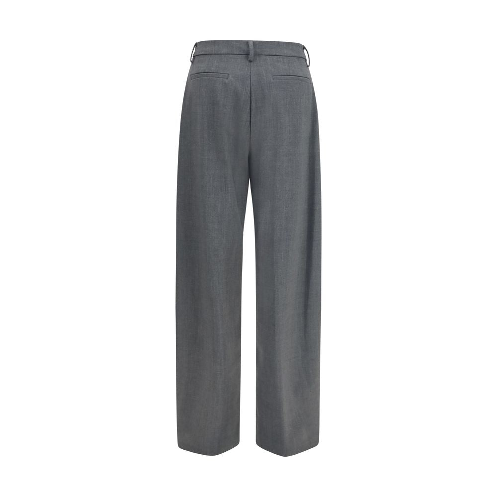 The Latest Gray Polyester Dress Pants